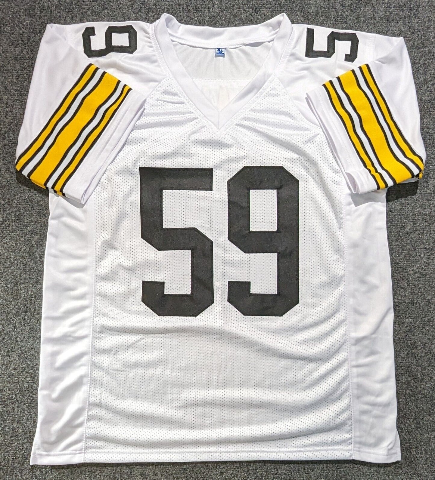 MVP Authentics Pittsburgh Steelers Jack Ham Autographed Signed Inscribed Jersey Jsa Coa 126 sports jersey framing , jersey framing