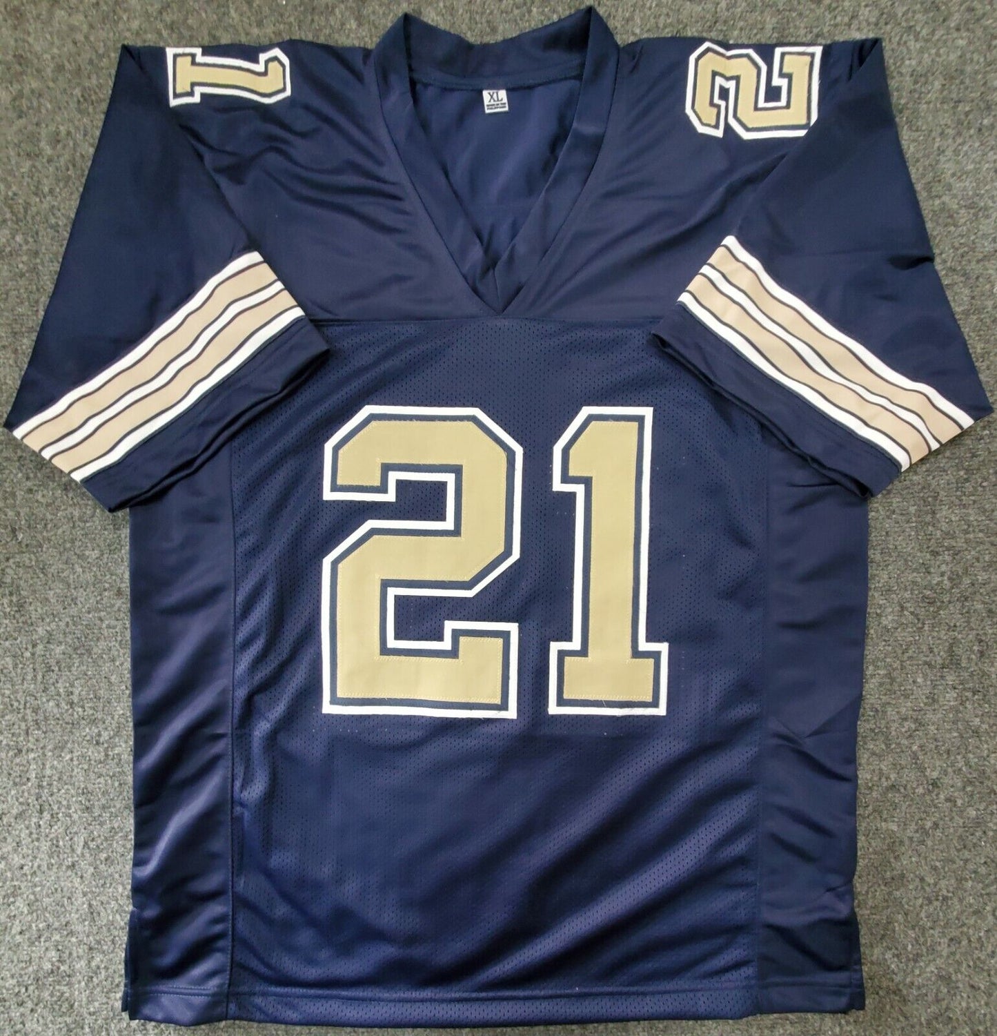 MVP Authentics Pitt Panthers Damarri Mathis Autographed Signed Jersey Jsa Coa 54 sports jersey framing , jersey framing