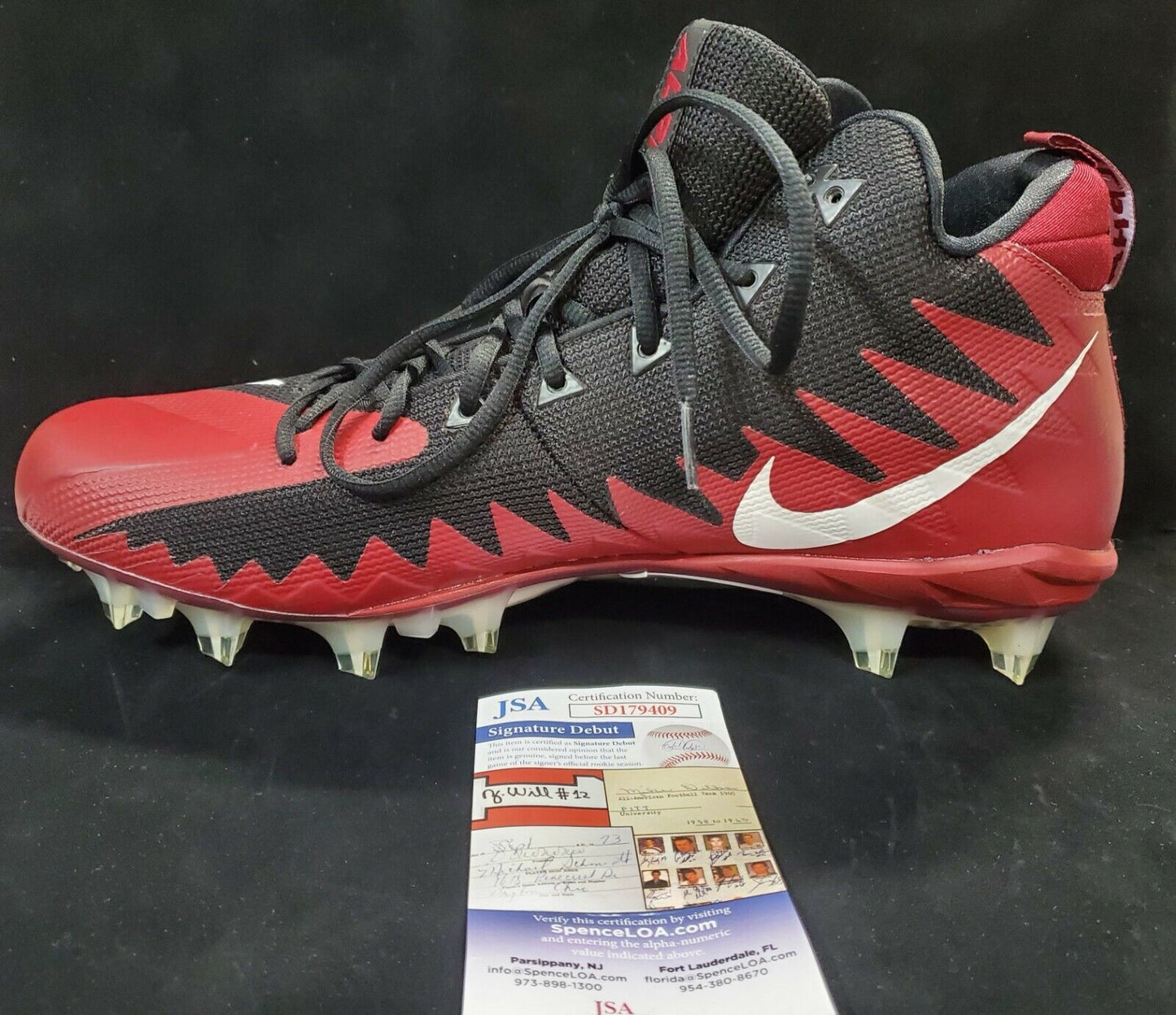 MVP Authentics Arizona Cardinals Rondale Moore Autographed Signed Cleat Jsa Coa 135 sports jersey framing , jersey framing