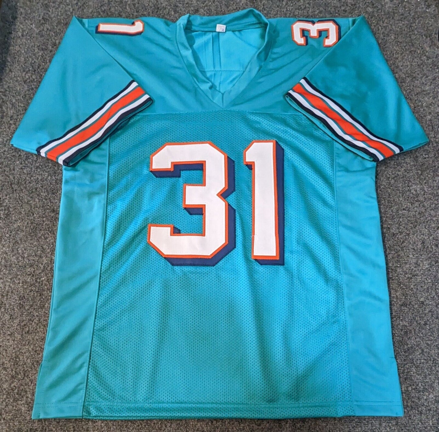 MVP Authentics Miami Dolphins Brock Marion Autographed Signed Jersey Jsa Coa 90 sports jersey framing , jersey framing