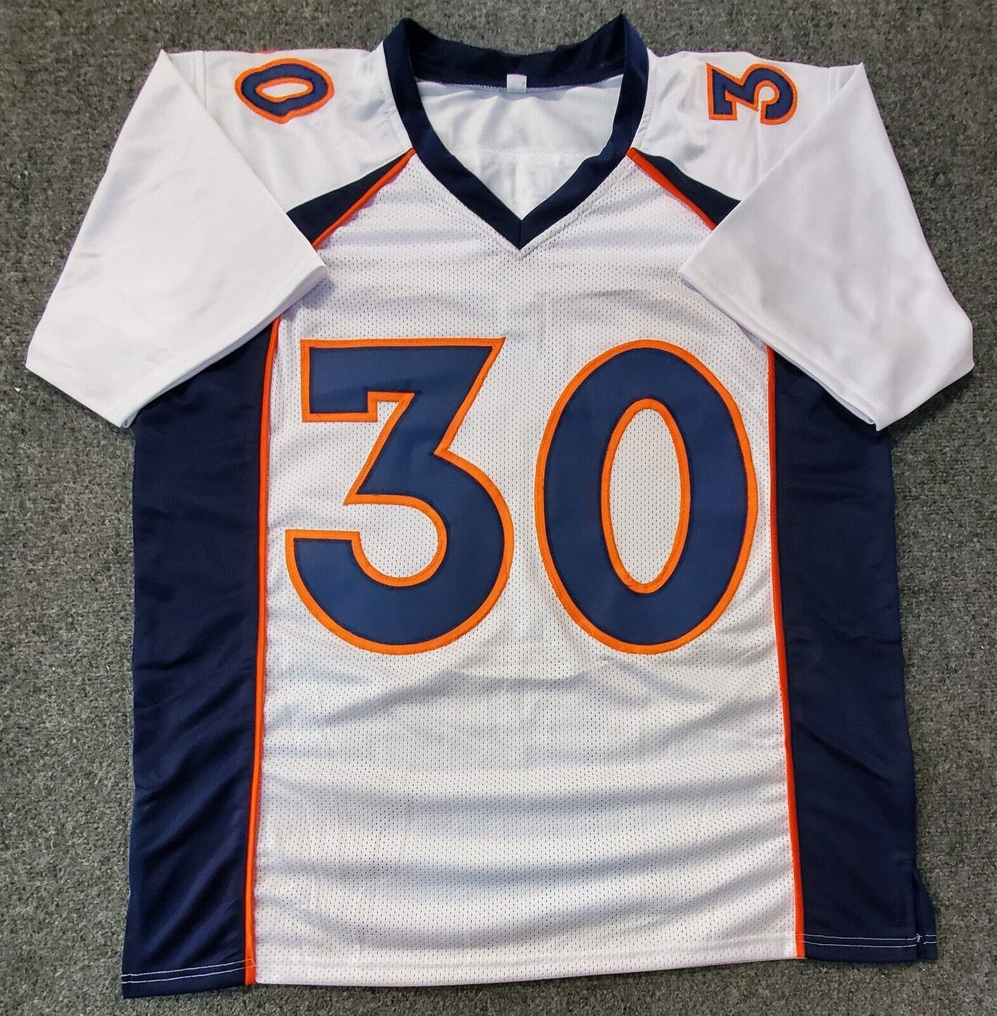MVP Authentics Denver Broncos Caden Sterns Autographed Signed Jersey Jsa Coa 90 sports jersey framing , jersey framing