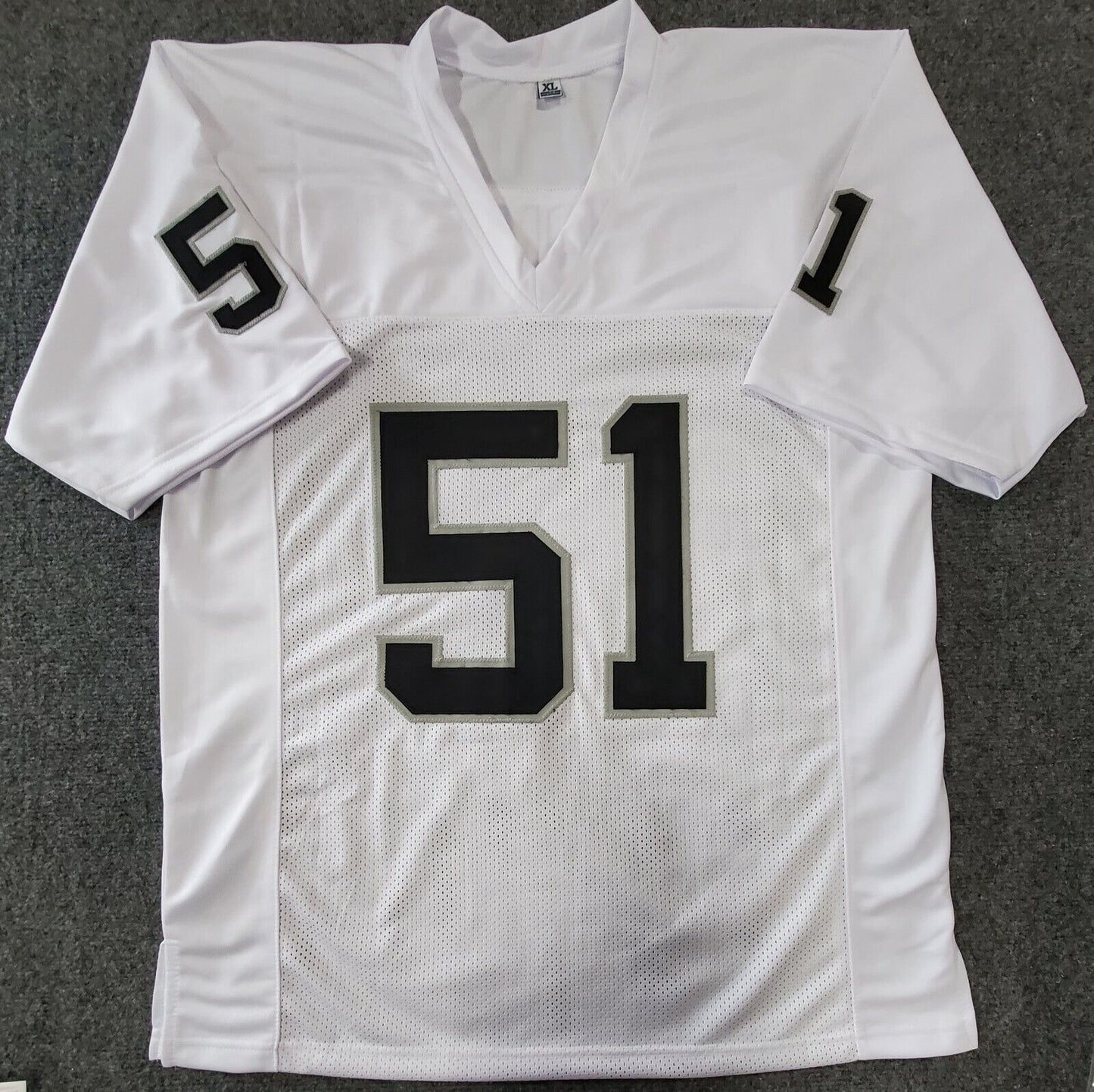 MVP Authentics Las Vegas Raiders Malcolm Koonce Autographed Inscribed Jersey Jsa Coa 112.50 sports jersey framing , jersey framing