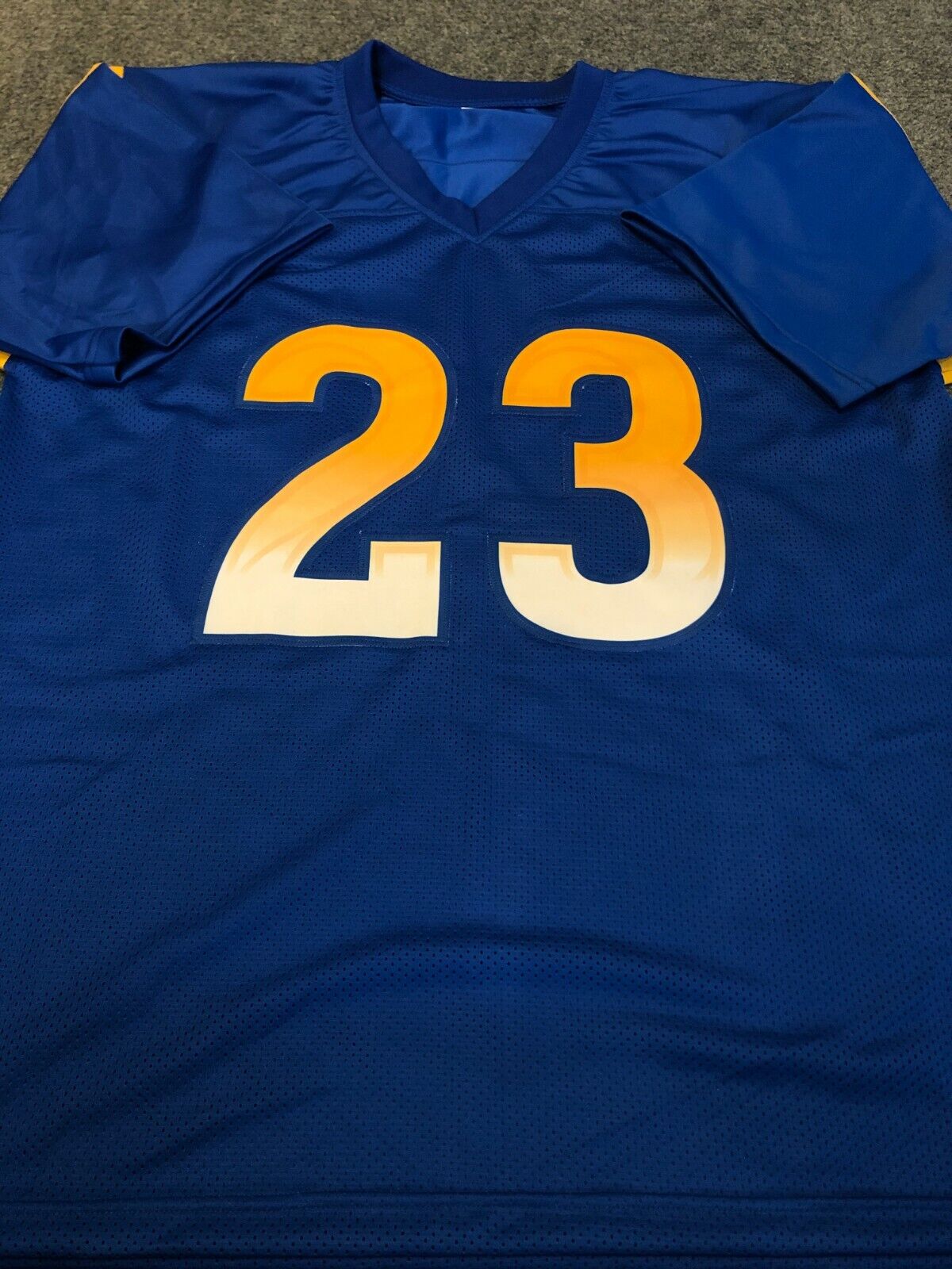 MVP Authentics Los Angeles Rams Cam Akers Autographed Signed Jersey Beckett Coa 152.10 sports jersey framing , jersey framing