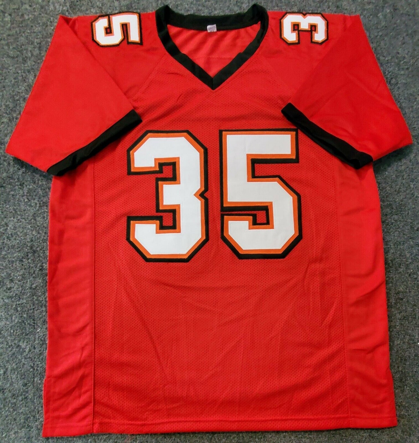 MVP Authentics Tampa Bay Buccaneers Jamel Dean Autographed Signed Jersey Jsa Coa 90 sports jersey framing , jersey framing