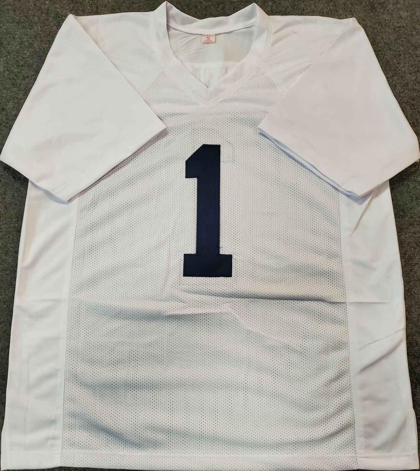 MVP Authentics Penn State Kj Hamler Autographed Signed Jersey Jsa Coa 125.10 sports jersey framing , jersey framing