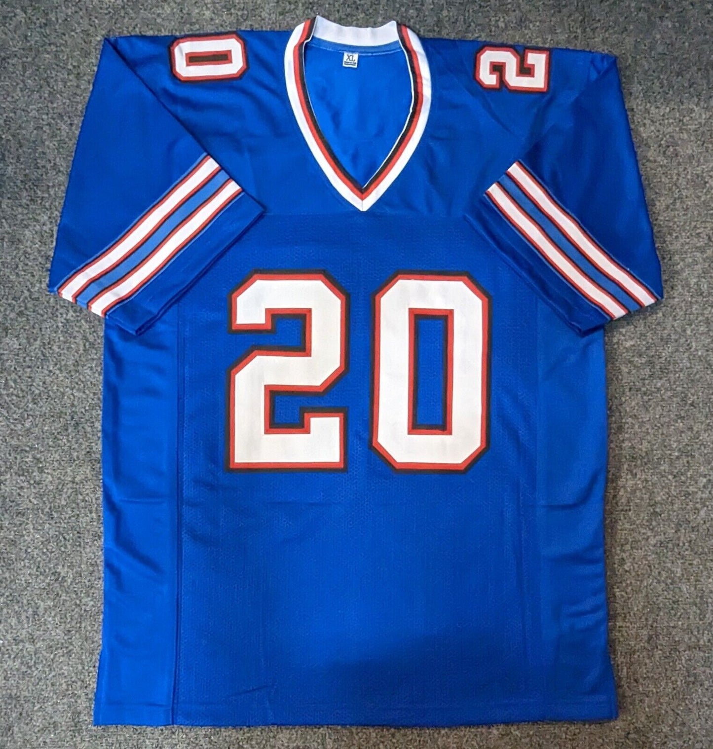 MVP Authentics Buffalo Bills Nyheim Hines Autographed Signed Jersey Jsa Coa 112.50 sports jersey framing , jersey framing