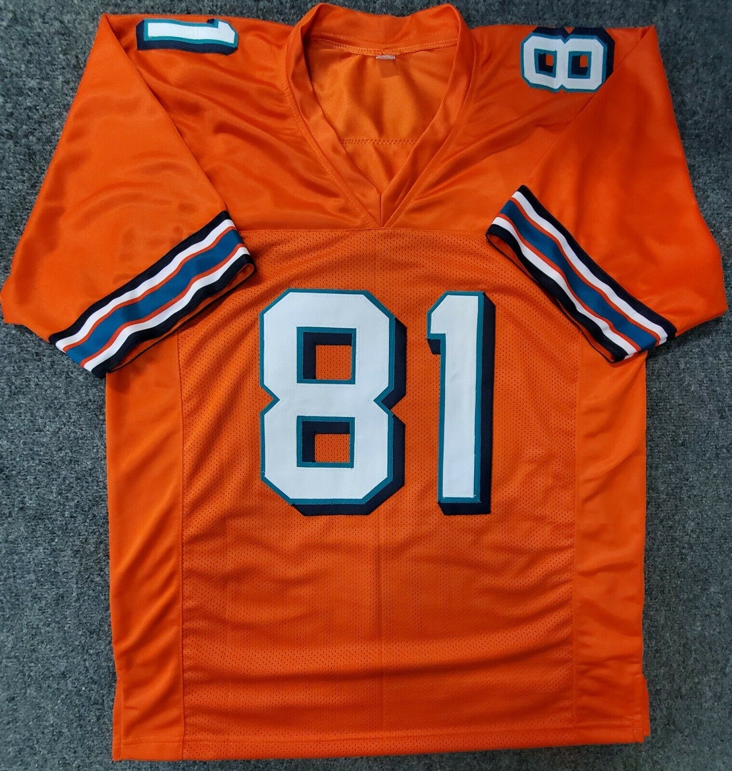 MVP Authentics Miami Dolphins Oj Mcduffie Autographed Signed Jersey Jsa Coa 107.10 sports jersey framing , jersey framing