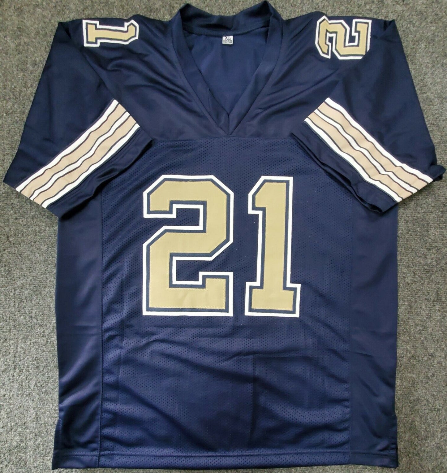 MVP Authentics Pitt Panthers Damarri Mathis Autographed Signed Jersey Jsa Coa 54 sports jersey framing , jersey framing