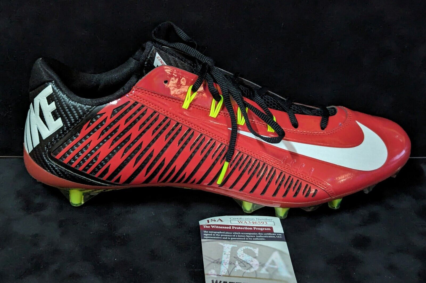 MVP Authentics Kansas City Chiefs L'jarius Sneed Autographed Signed Cleat Jsa Coa 225 sports jersey framing , jersey framing