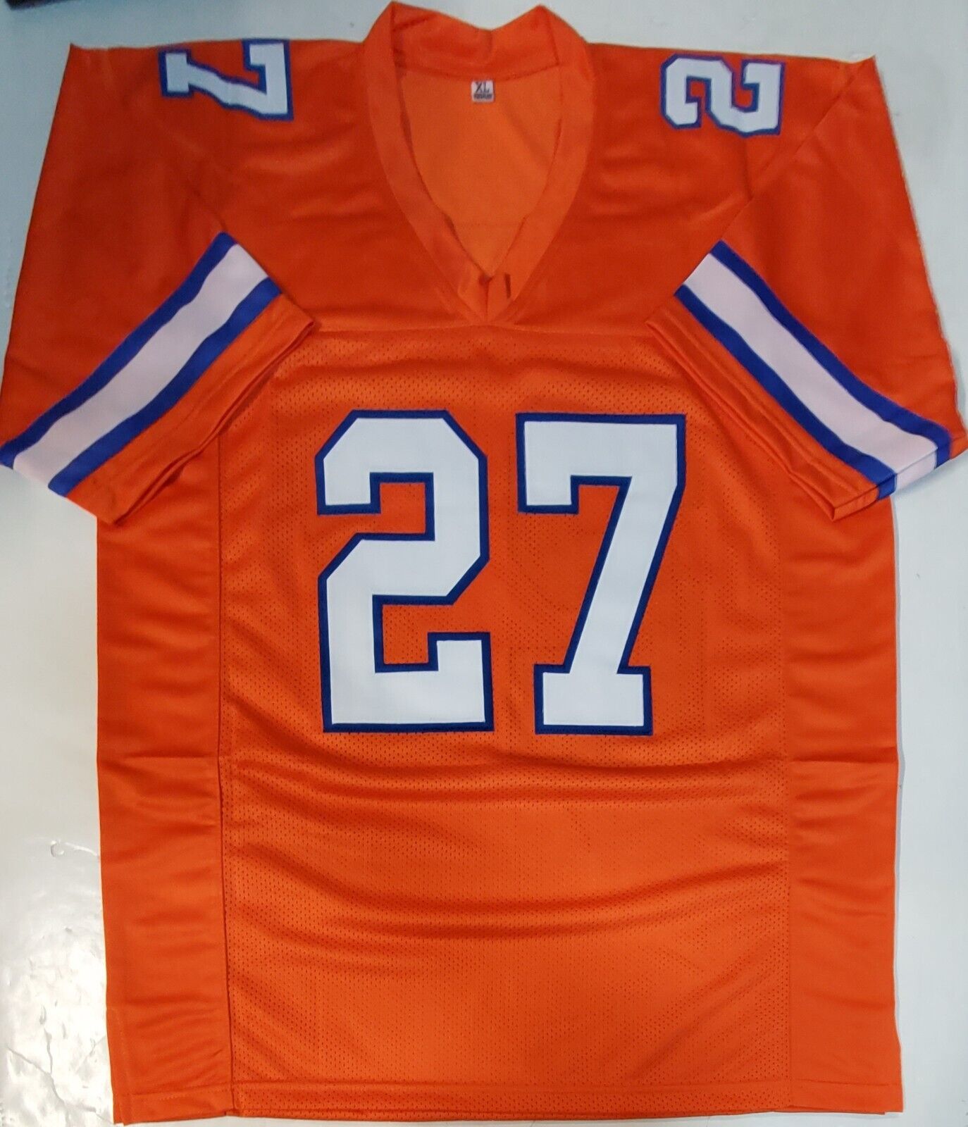 MVP Authentics Denver Broncos Damarri Mathis Autographed Signed Jersey Jsa Coa 112.50 sports jersey framing , jersey framing