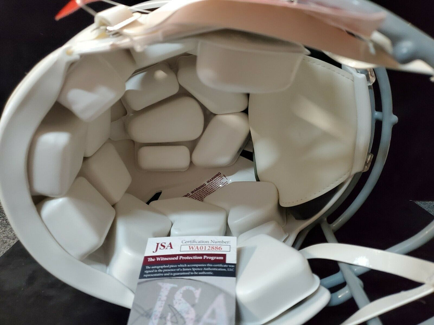 MVP Authentics Indianapolis Colts Nyheim Hines Signed Insc Speed Auth. Full Size Helmet Jsa Coa 405 sports jersey framing , jersey framing