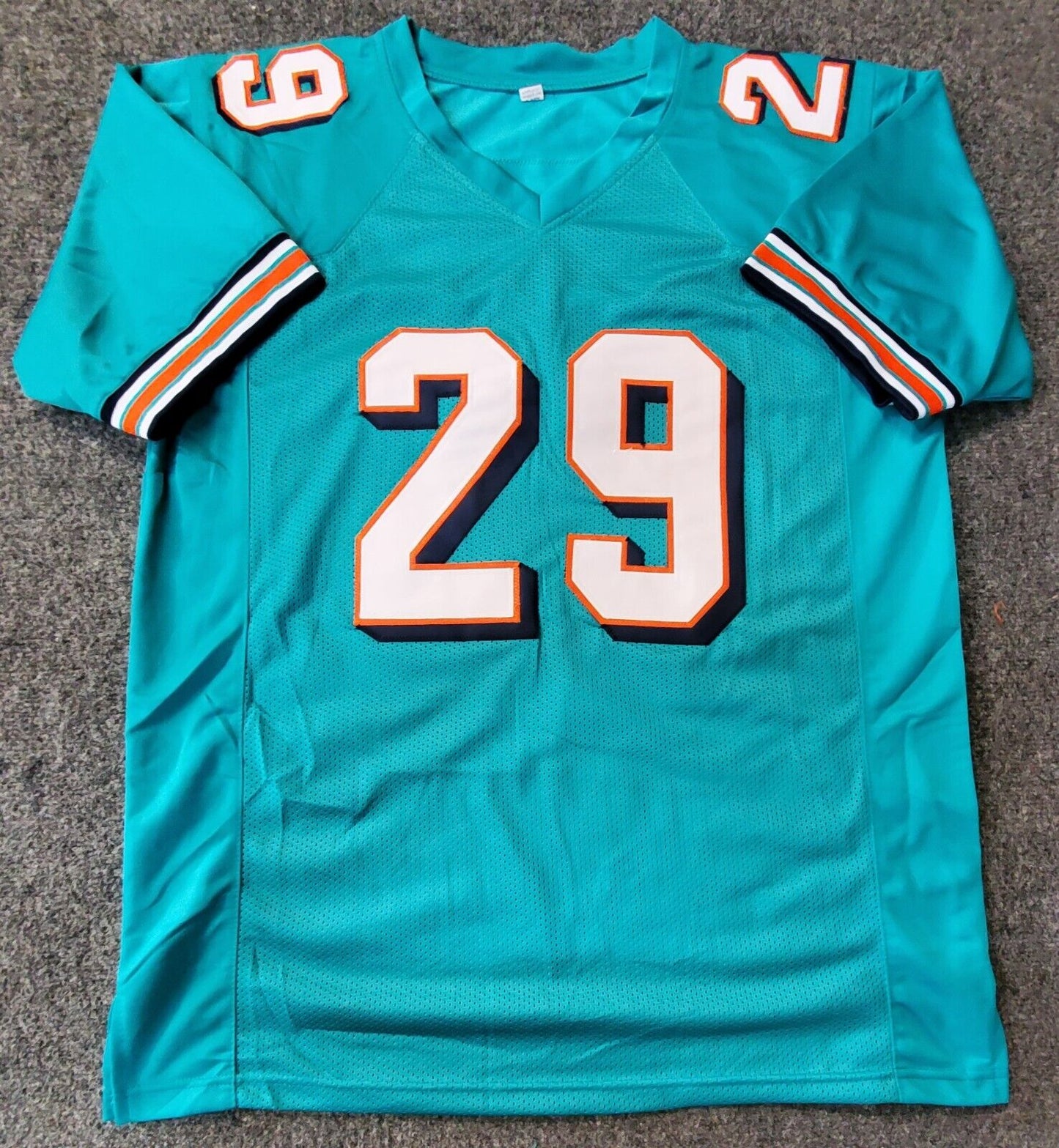 MVP Authentics Miami Dolphins Sam Madison Autographed Signed Jersey Jsa Coa 94.50 sports jersey framing , jersey framing