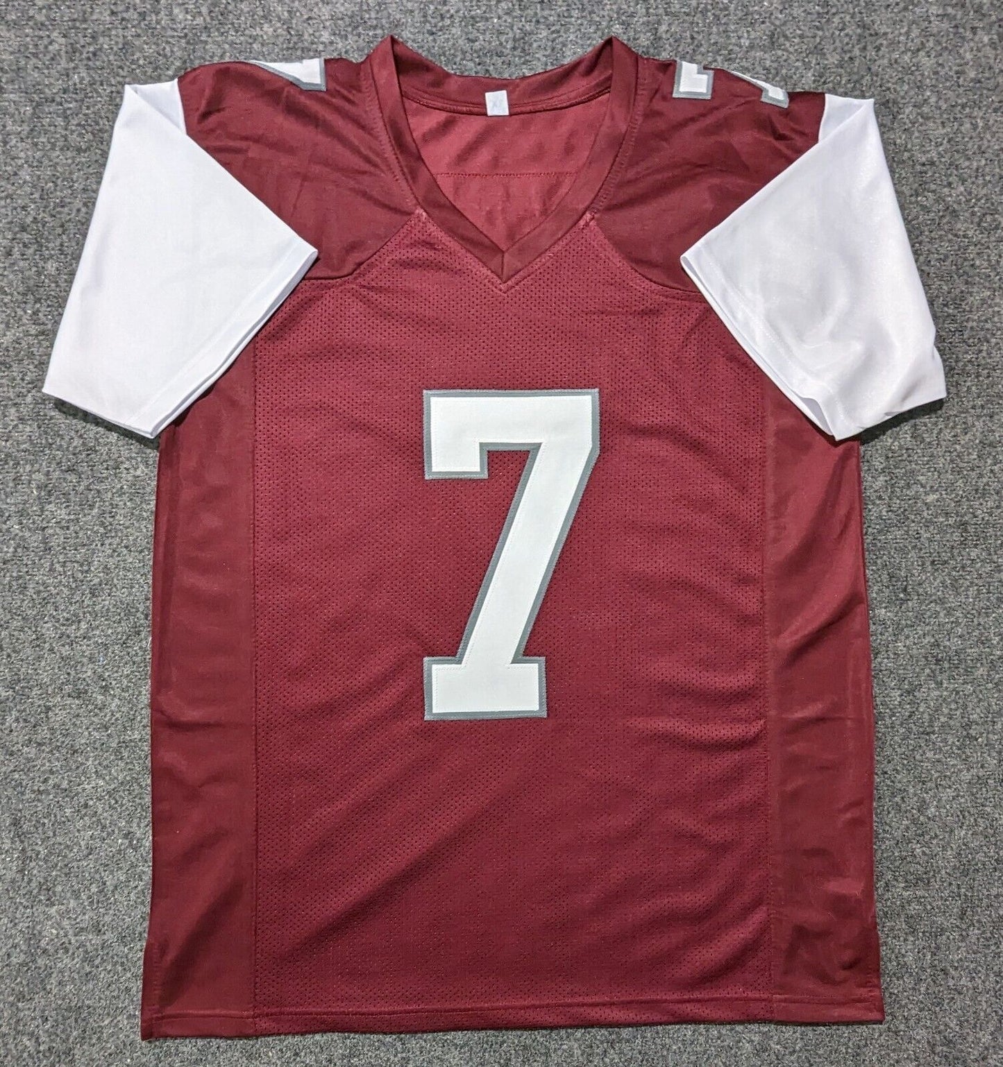 MVP Authentics Incarnate Word Cardinals Cameron Ward Autographed 3X Inscribed Jersey Jsa Coa 157.50 sports jersey framing , jersey framing