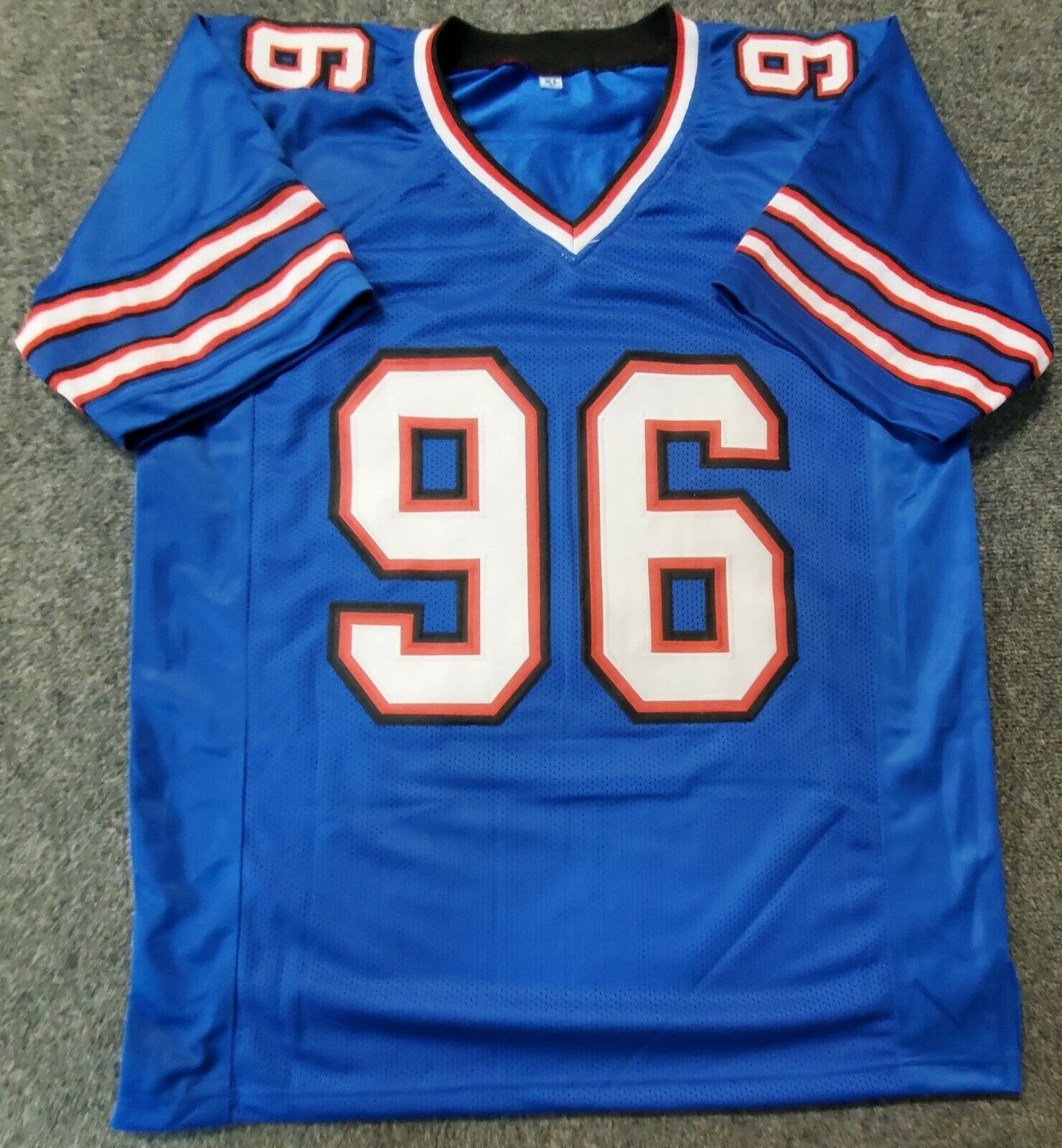 MVP Authentics Buffalo Bills Carlos "Boogie" Basham Jr Autographed Signed Jersey Jsa Coa 126 sports jersey framing , jersey framing