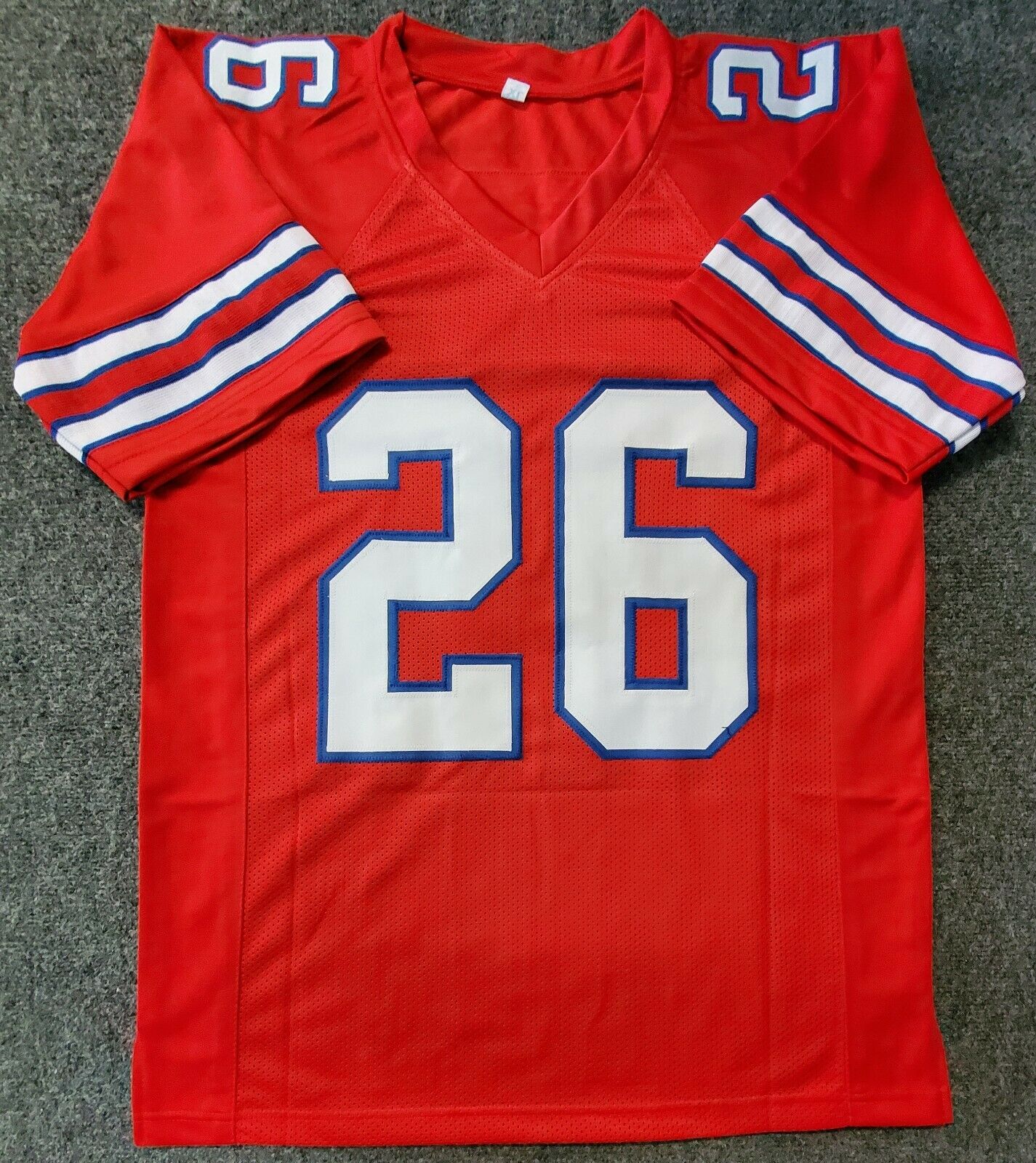 MVP Authentics Buffalo Bills Devin Singletary Autographed Signed Jersey Beckett Coa 107.10 sports jersey framing , jersey framing