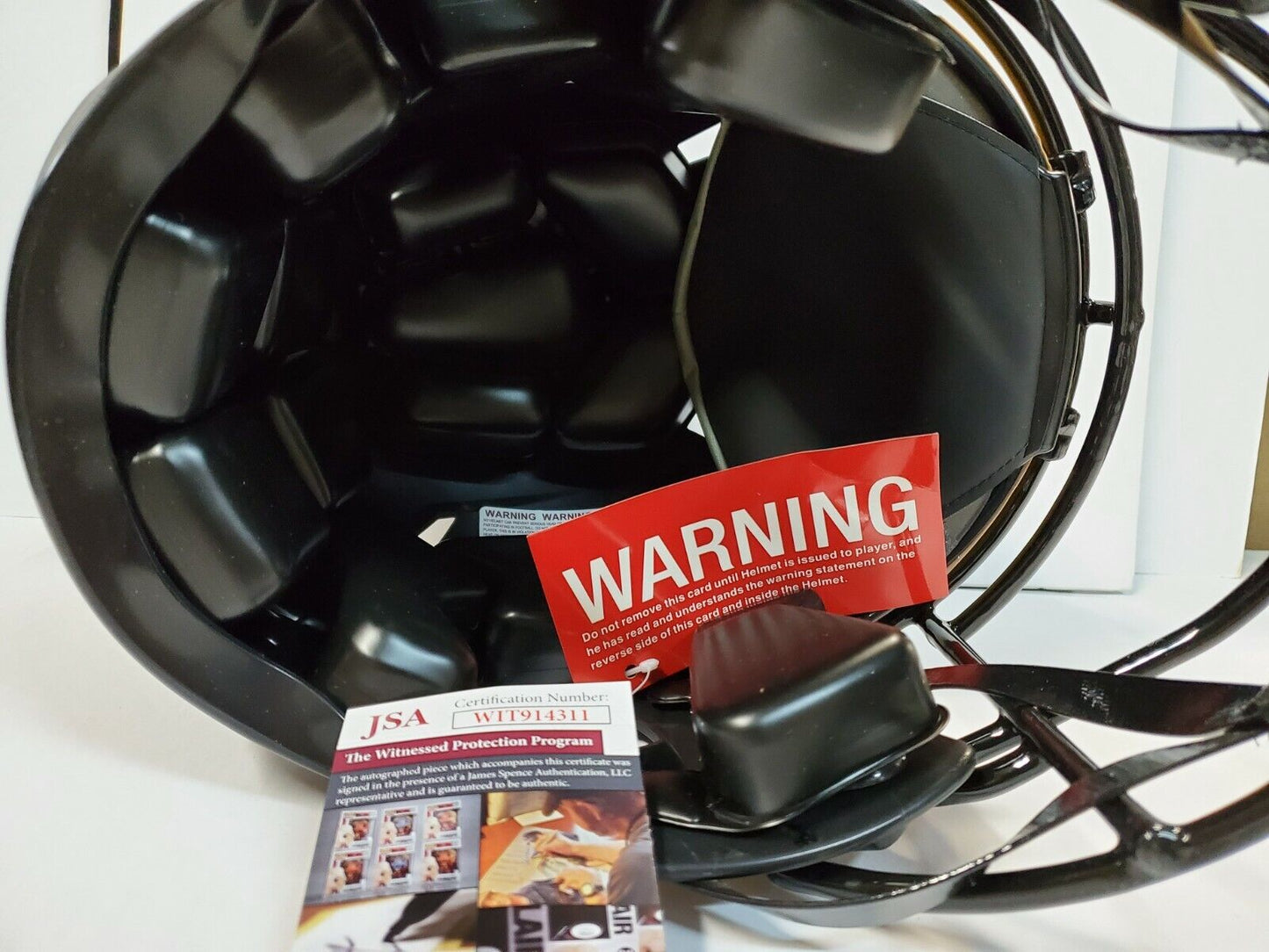 MVP Authentics La Rams Jalen Ramsey Autograph Signed Full Size Authentic Eclipse Helmet Jsa Coa 486 sports jersey framing , jersey framing