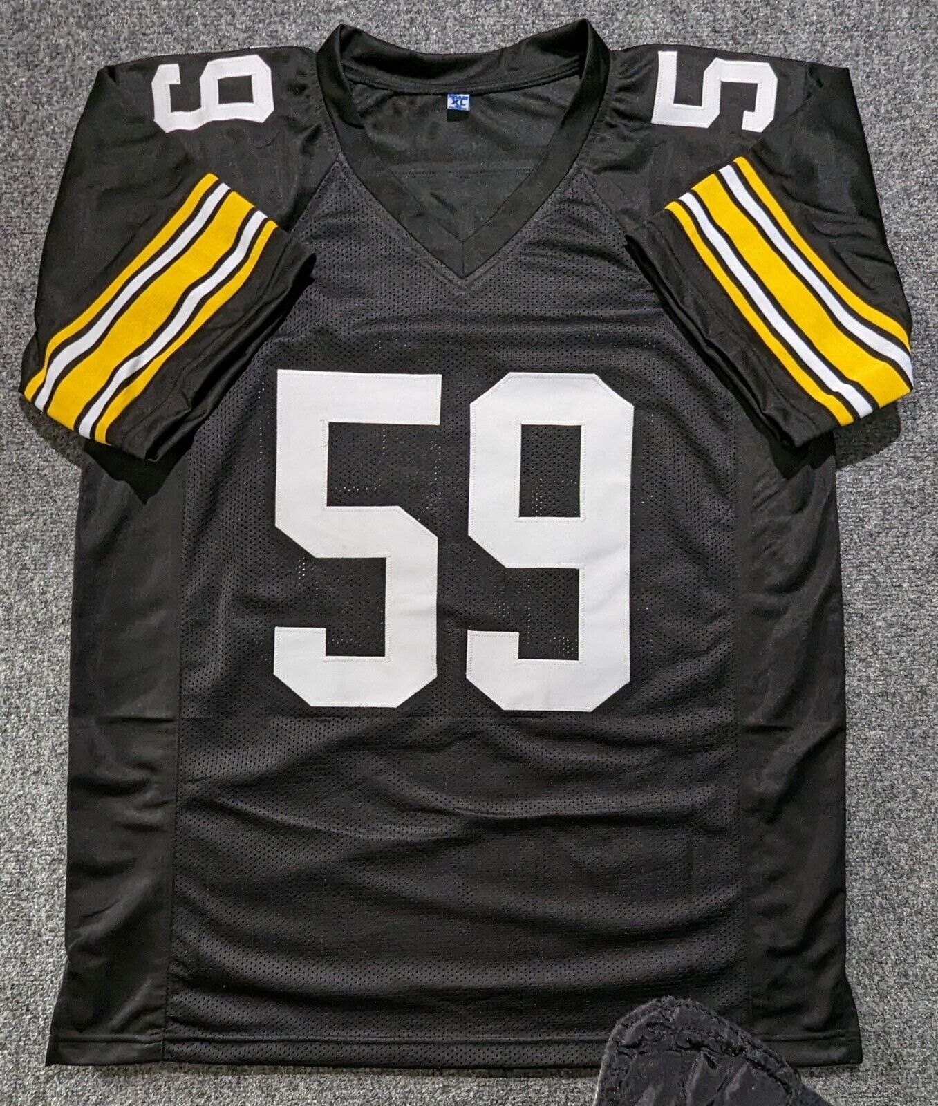 MVP Authentics Pittsburgh Steelers Jack Ham Autographed Signed Inscribed Jersey Jsa Coa 126 sports jersey framing , jersey framing