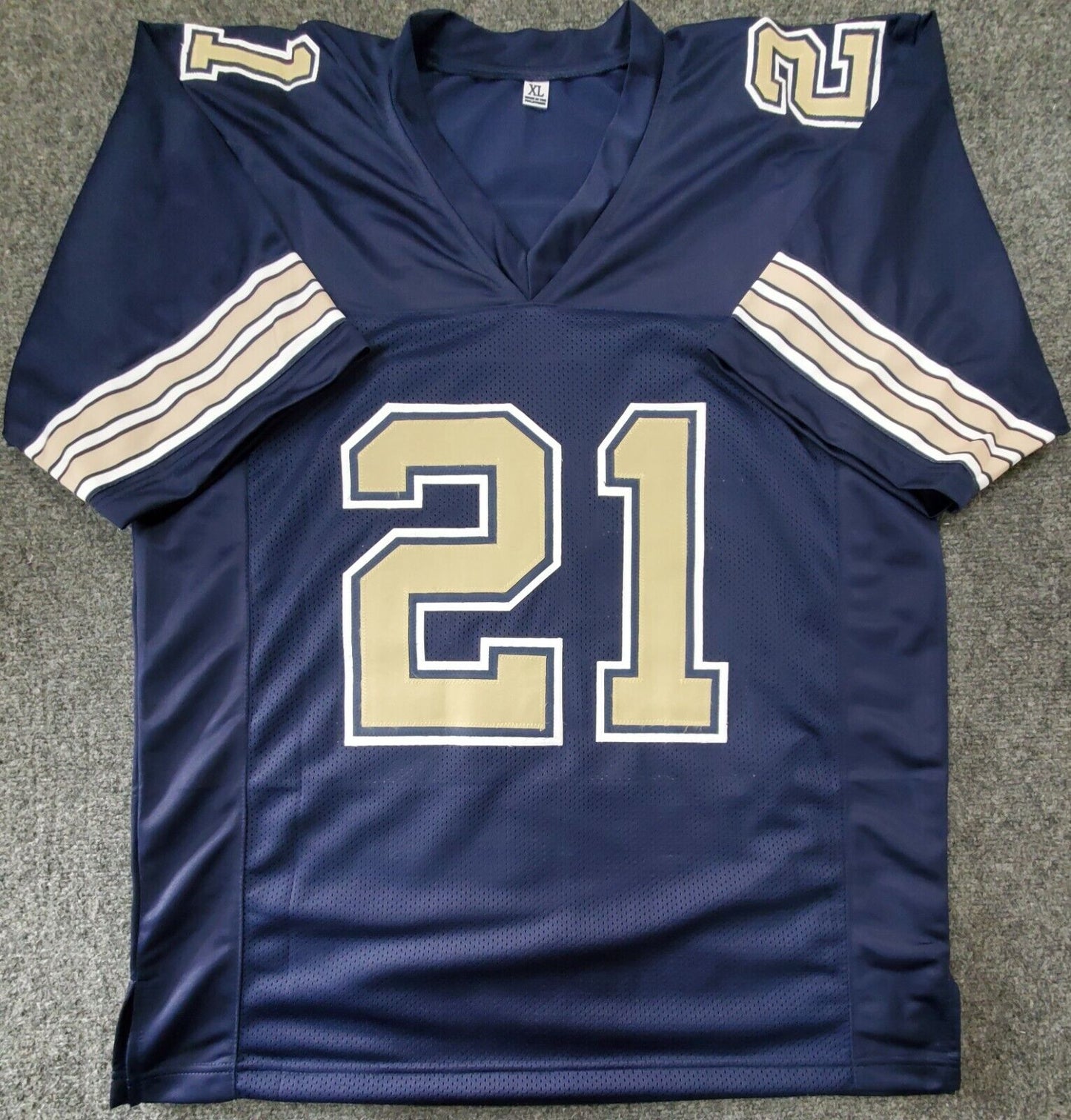 MVP Authentics Pitt Panthers Damarri Mathis Autographed Signed Jersey Jsa Coa 54 sports jersey framing , jersey framing