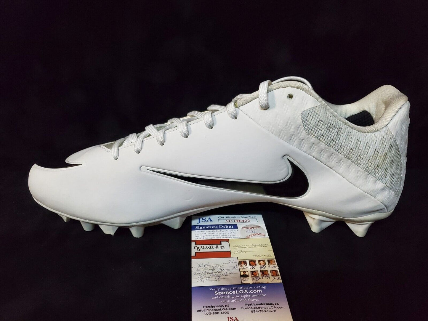 MVP Authentics Tennessee Volunteers Hendon Hooker Autographed Signed Cleat Jsa Coa 175.50 sports jersey framing , jersey framing