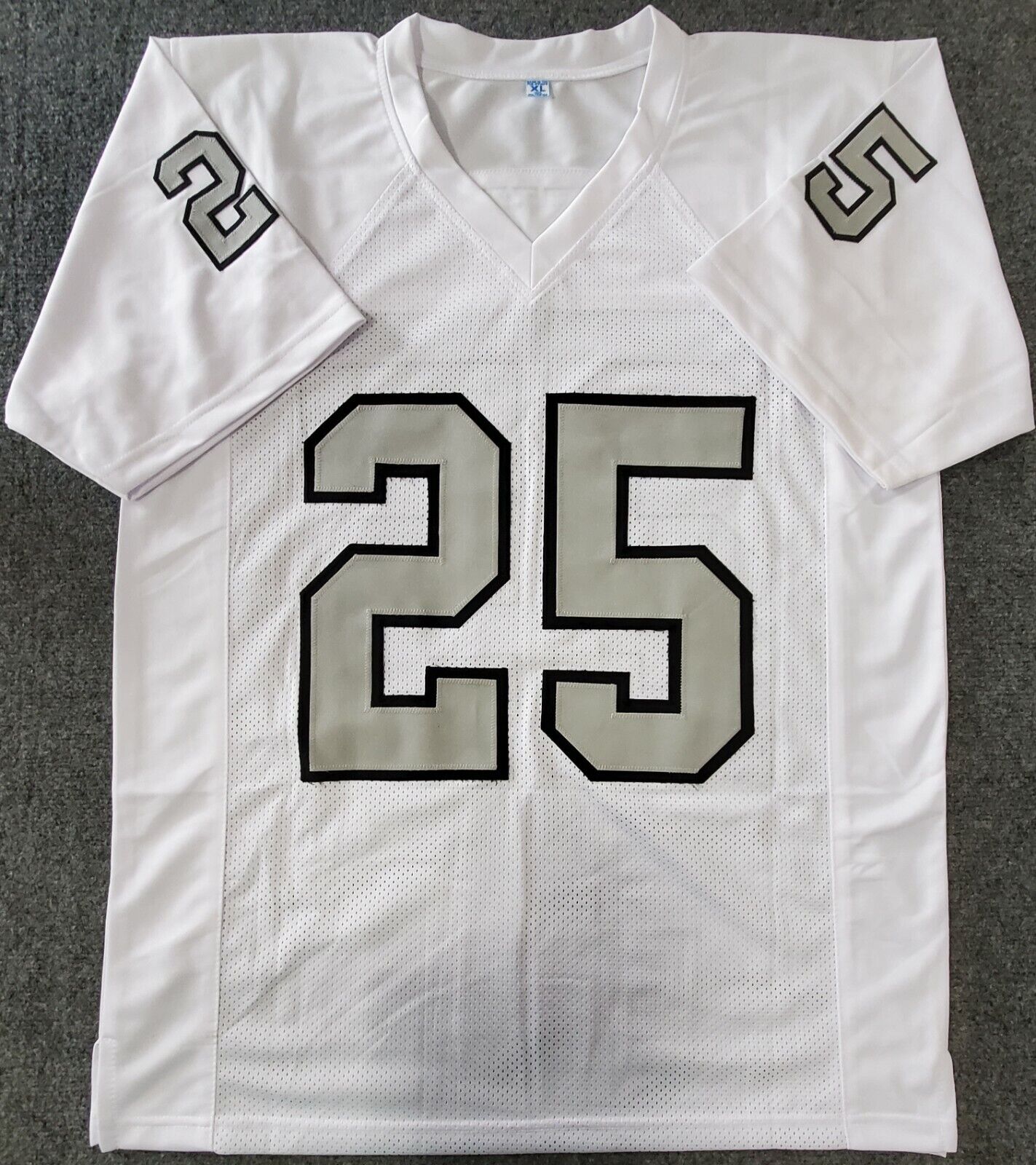 MVP Authentics Las Vegas Raiders Tre'von Moehrig Autographed Jersey Jsa Coa 144 sports jersey framing , jersey framing