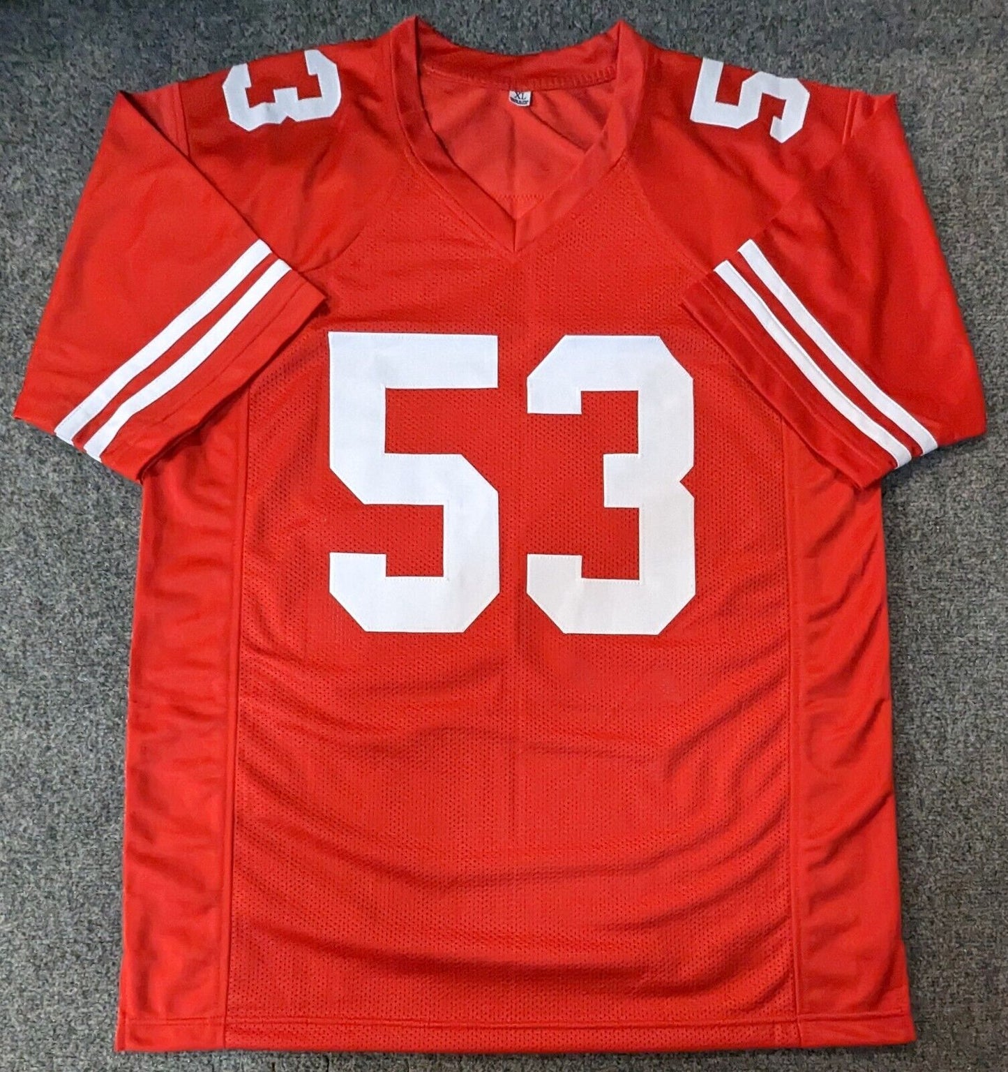 MVP Authentics San Francisco 49Ers Navorro Bowman Autographed Signed Jersey Jsa Coa 135 sports jersey framing , jersey framing