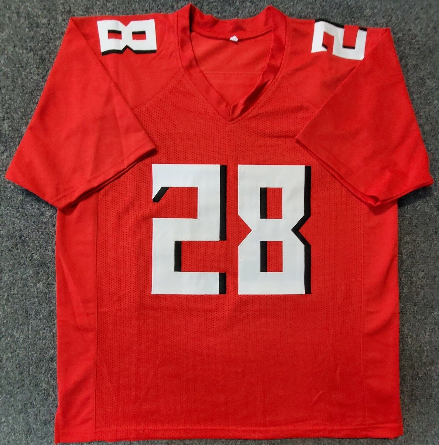 MVP Authentics Atlanta Falcons Mike Davis Autographed Signed Jersey Jsa Coa 98.10 sports jersey framing , jersey framing