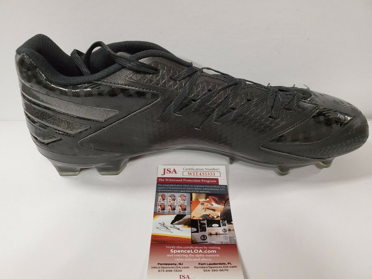 MVP Authentics Baltimore Ravens Marquise Brown Autographed Signed Adidas Cleat Jsa Coa 161.10 sports jersey framing , jersey framing