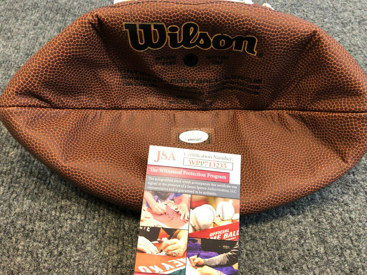 MVP Authentics Denver Broncos Daesean Hamilton Autographed Signed Nfl Football Jsa Coa 89.10 sports jersey framing , jersey framing