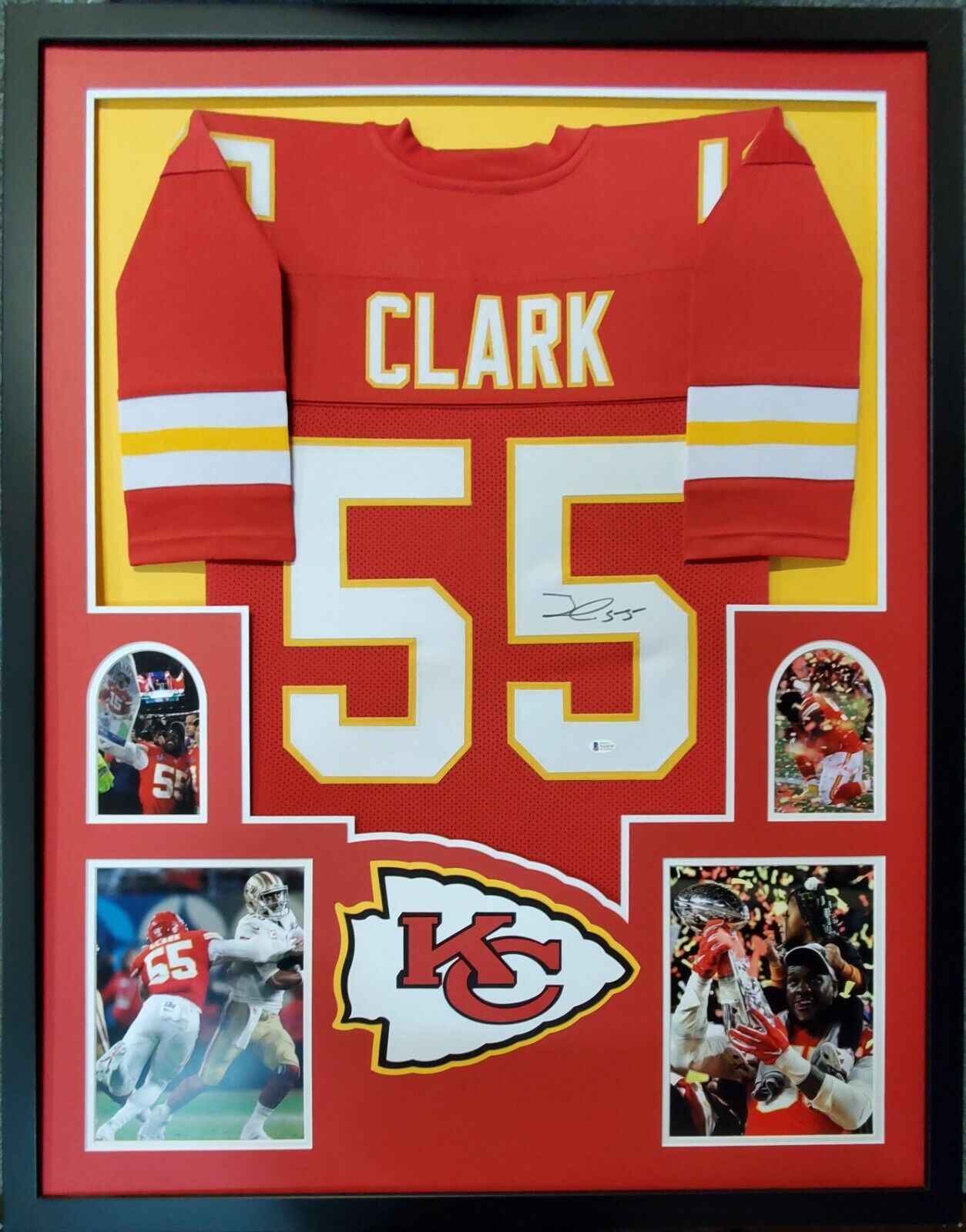 frank clark chiefs jersey