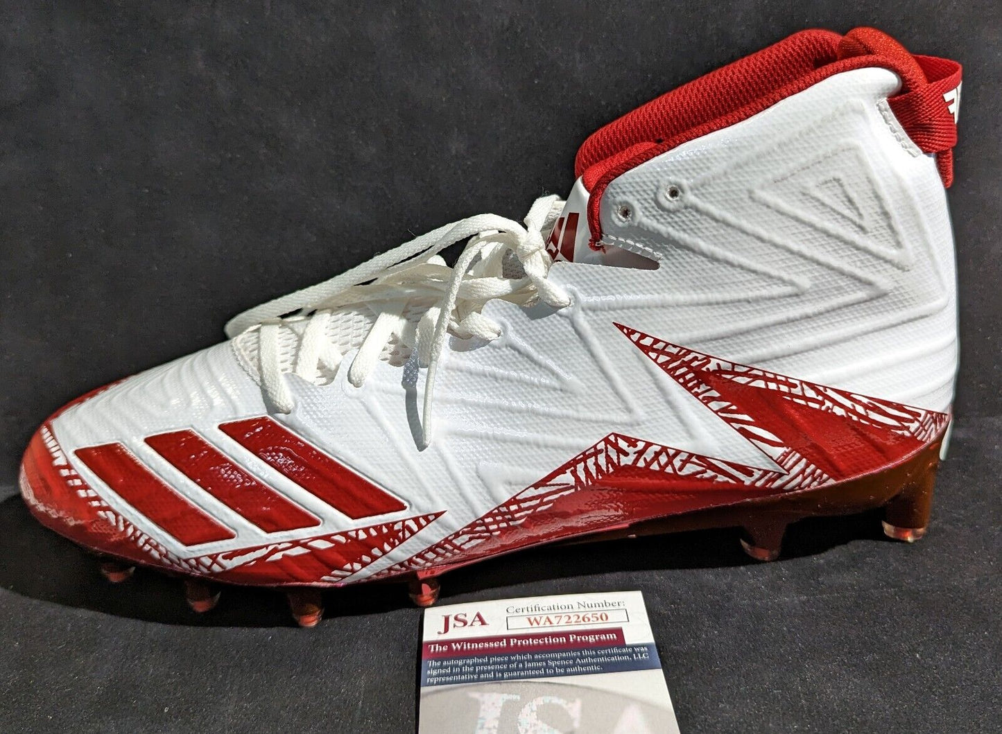 MVP Authentics Buffalo Bills Greg Rousseau Autographed Signed Cleat Jsa Coa 134.10 sports jersey framing , jersey framing