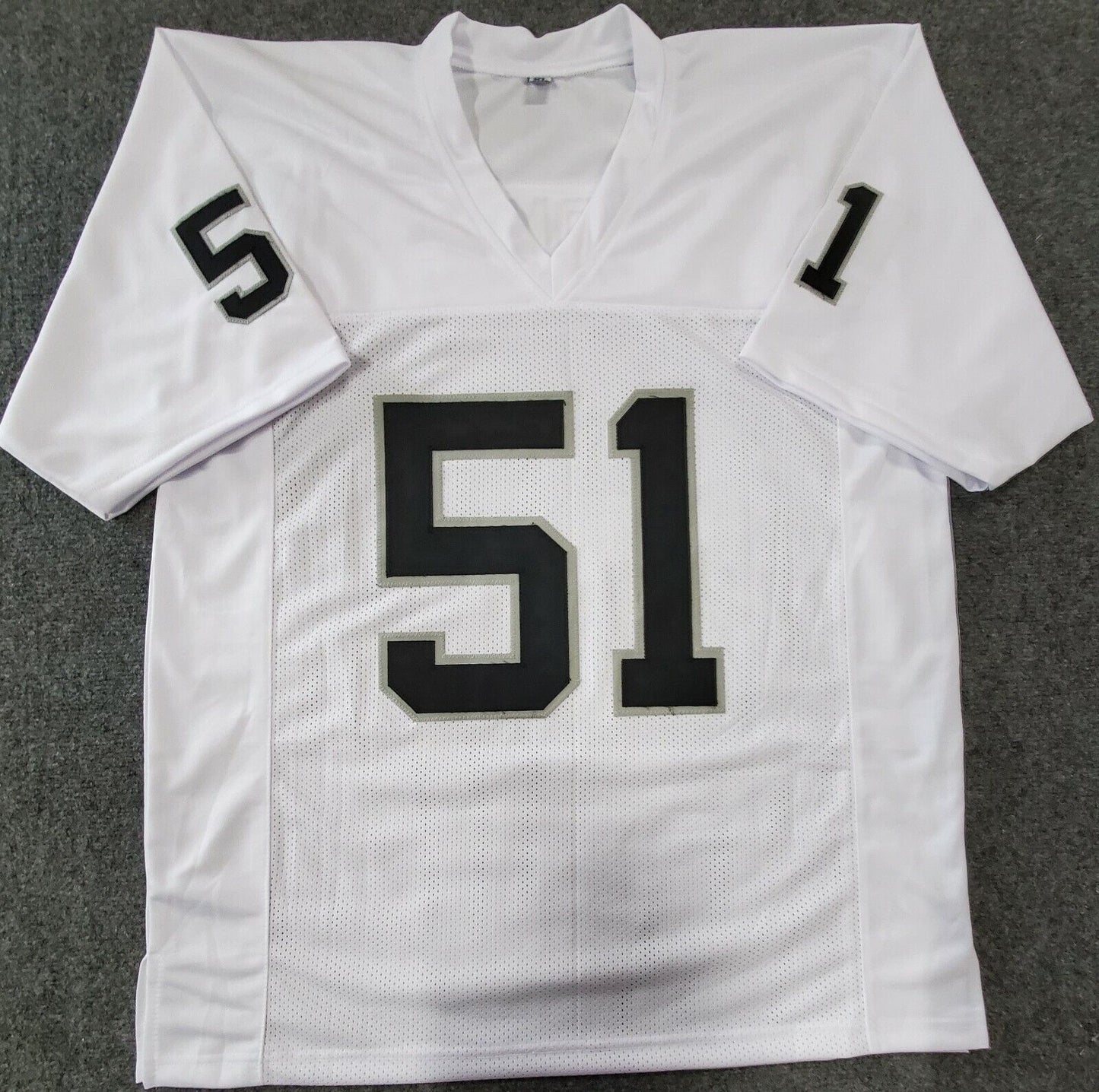 MVP Authentics Las Vegas Raiders Malcolm Koonce Autographed Inscribed Jersey Jsa Coa 112.50 sports jersey framing , jersey framing