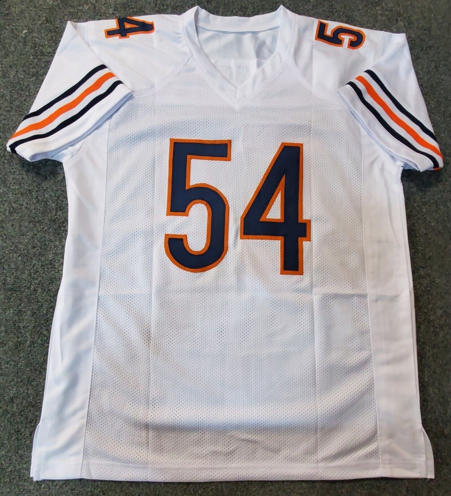 MVP Authentics Chicago Bears Brian Urlacher Autographed Signed Inscribed Jersey Beckett Holo 180 sports jersey framing , jersey framing