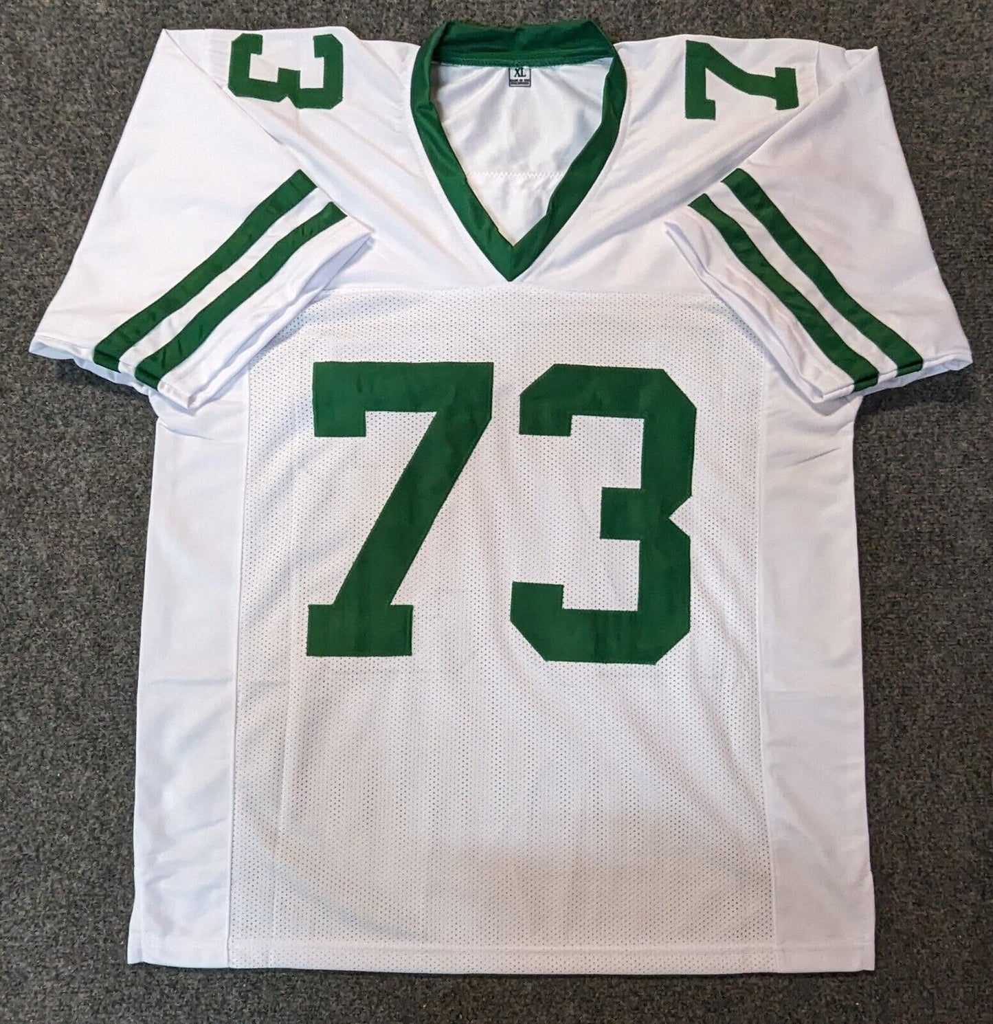 MVP Authentics New York Jets Joe Klecko Autographed Signed Inscribed "Hof 23" Jersey Jsa Coa 99 sports jersey framing , jersey framing