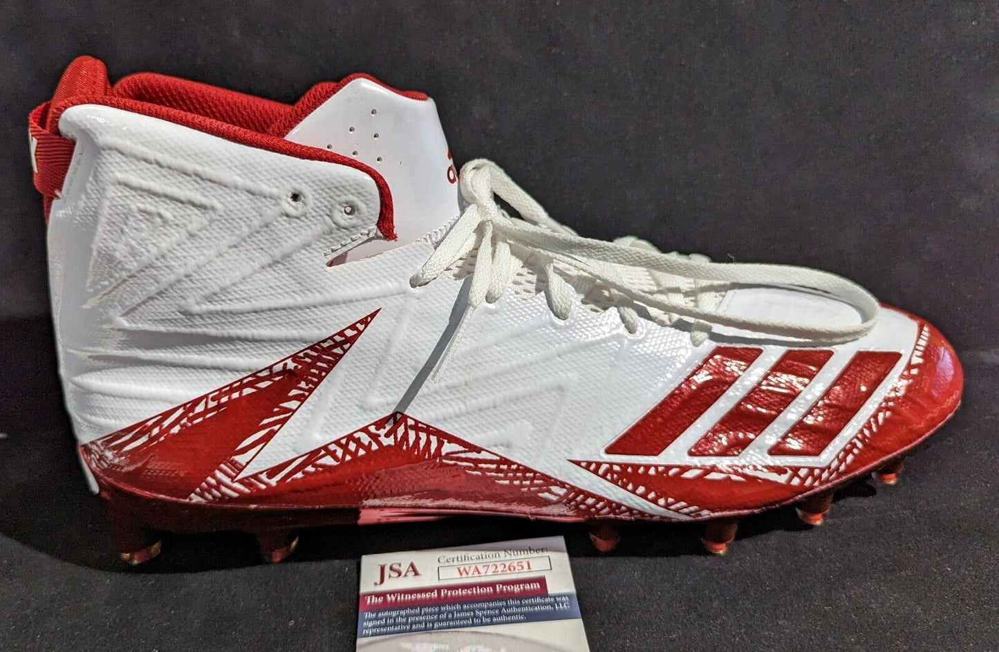 MVP Authentics Buffalo Bills Greg Rousseau Autographed Signed Cleat Jsa Coa 134.10 sports jersey framing , jersey framing