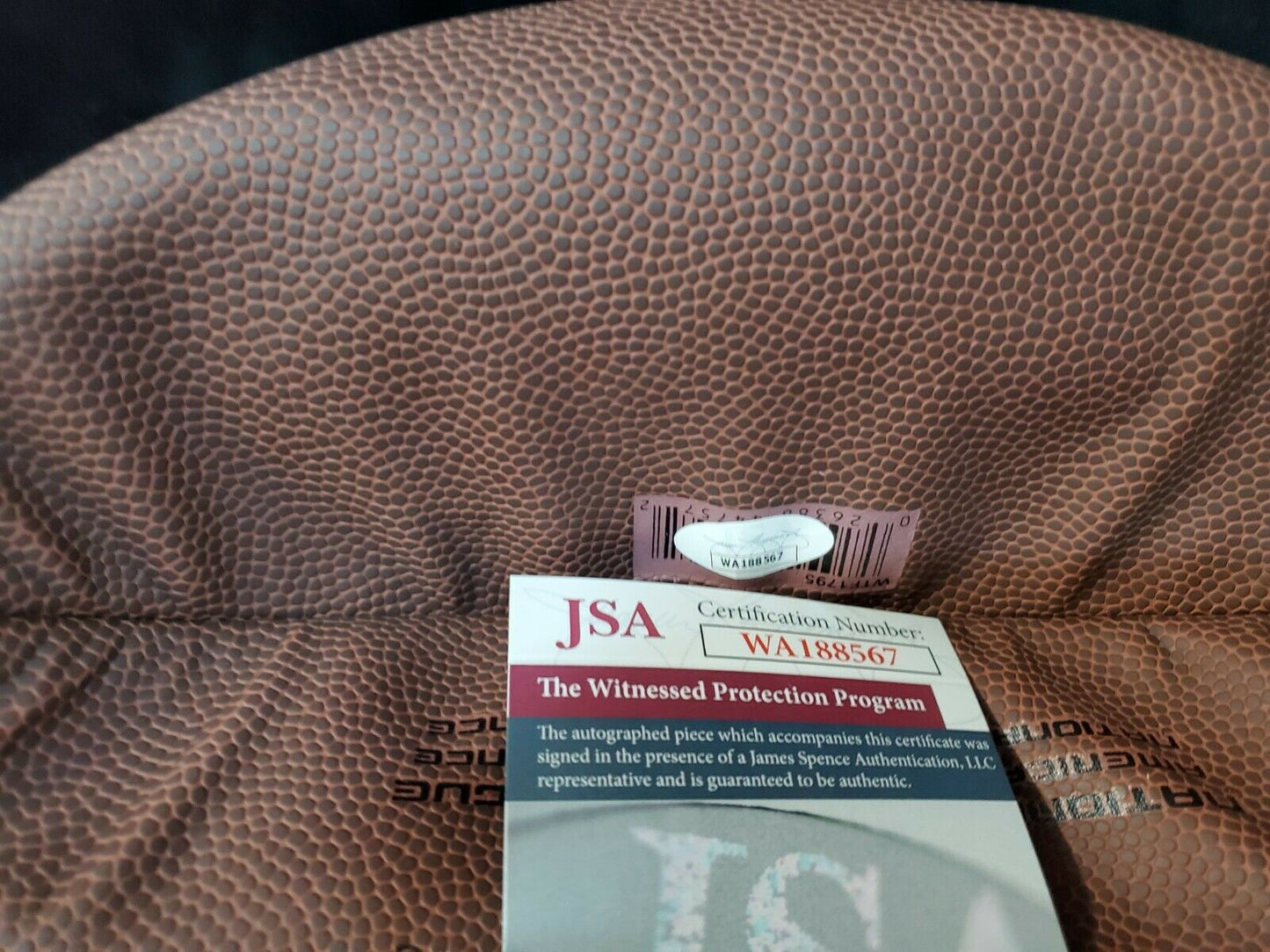 MVP Authentics Miami Dolphins Sam Madison Autographed Signed Football Jsa Coa 90 sports jersey framing , jersey framing