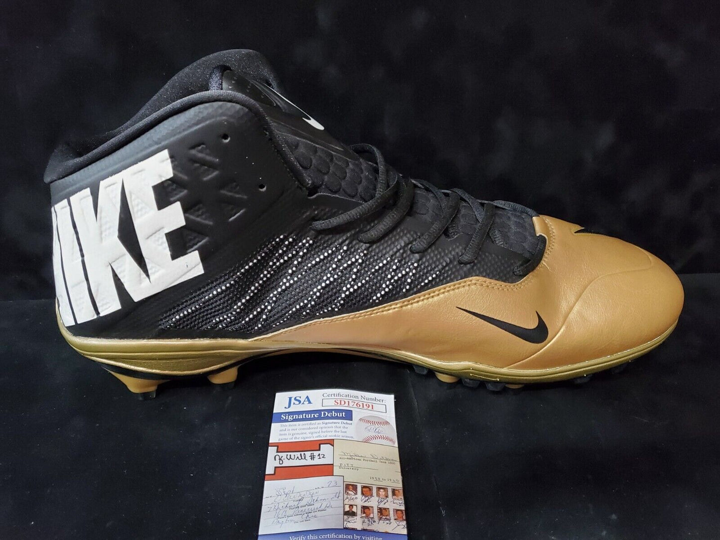 MVP Authentics Tyson Campbell Autographed Signed Cleat Jsa Coa 121.50 sports jersey framing , jersey framing