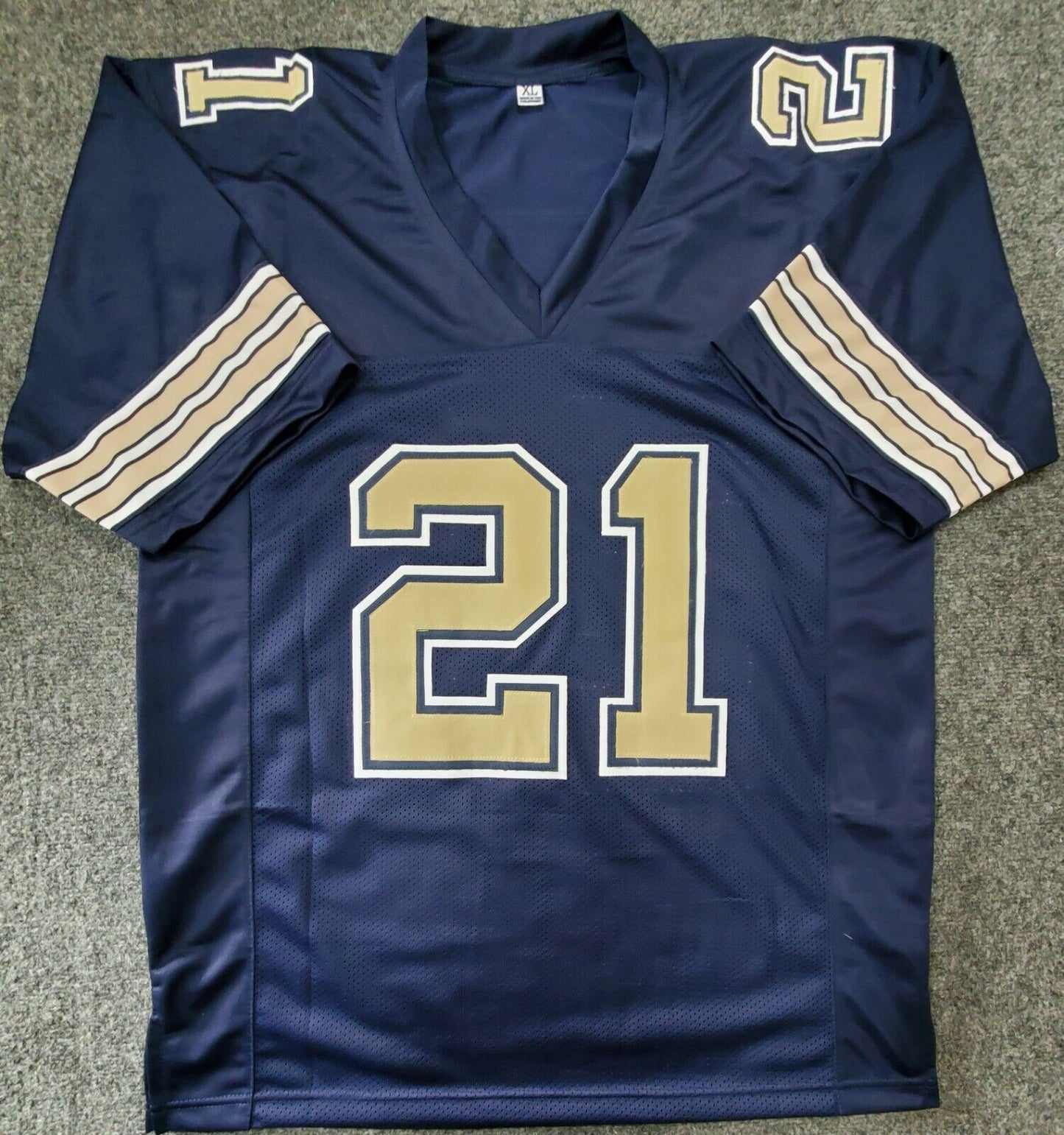 MVP Authentics Pitt Panthers Damarri Mathis Autographed Signed Jersey Jsa Coa 54 sports jersey framing , jersey framing