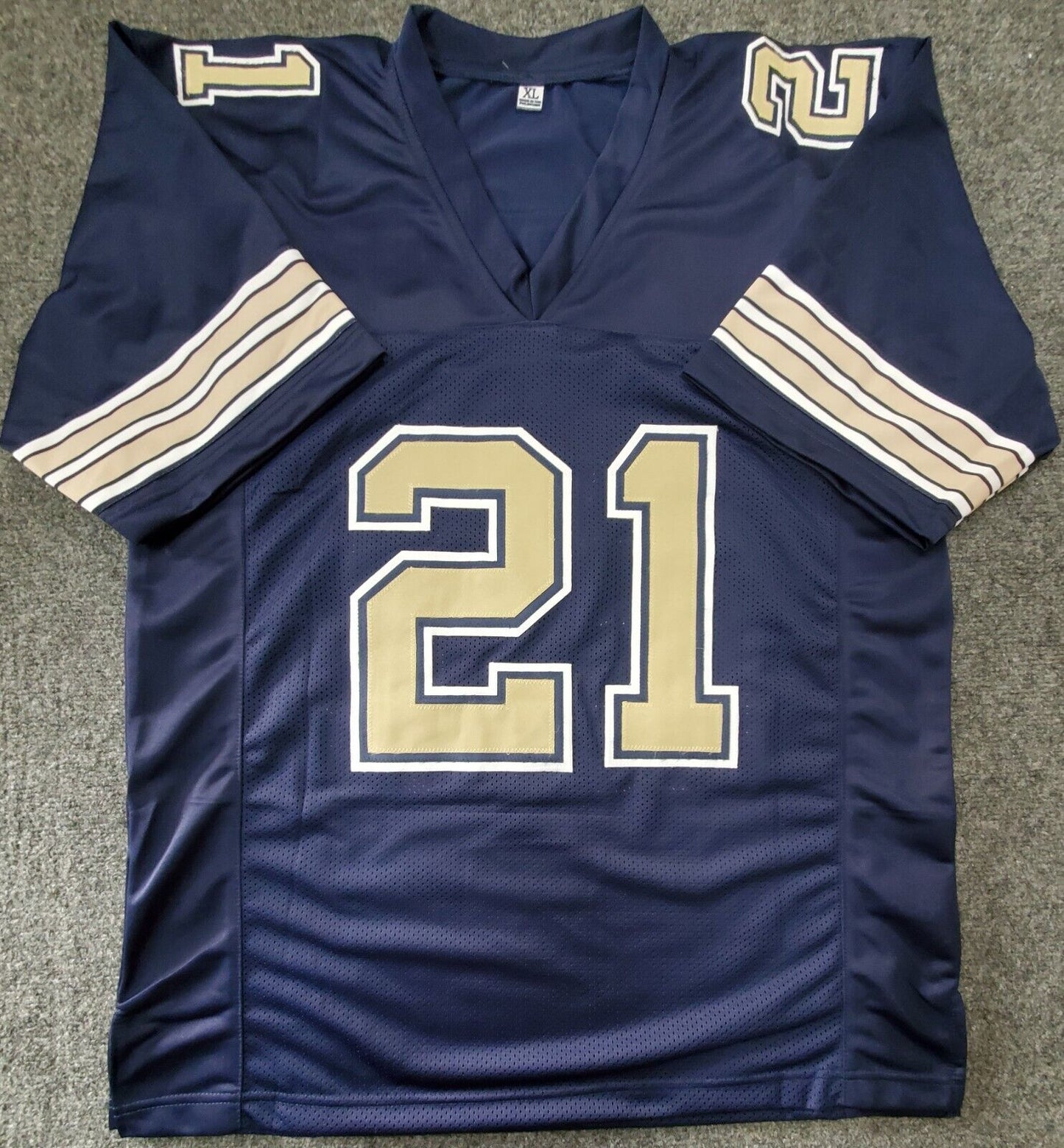 MVP Authentics Pitt Panthers Damarri Mathis Autographed Signed Jersey Jsa Coa 54 sports jersey framing , jersey framing