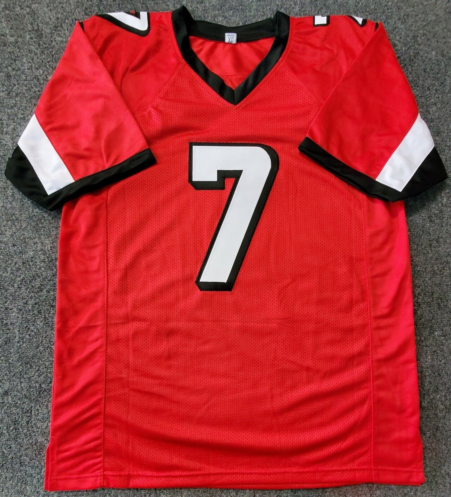 MVP Authentics Atlanta Falcons Michael Vick Autographed Signed Jersey Jsa Coa 116.10 sports jersey framing , jersey framing