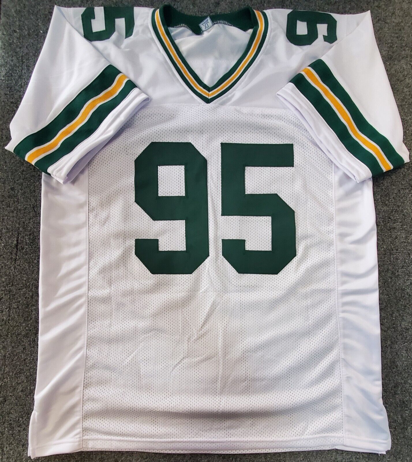 MVP Authentics Green Bay Packers Devonte Wyatt Autographed Signed Jersey Jsa Coa 117 sports jersey framing , jersey framing