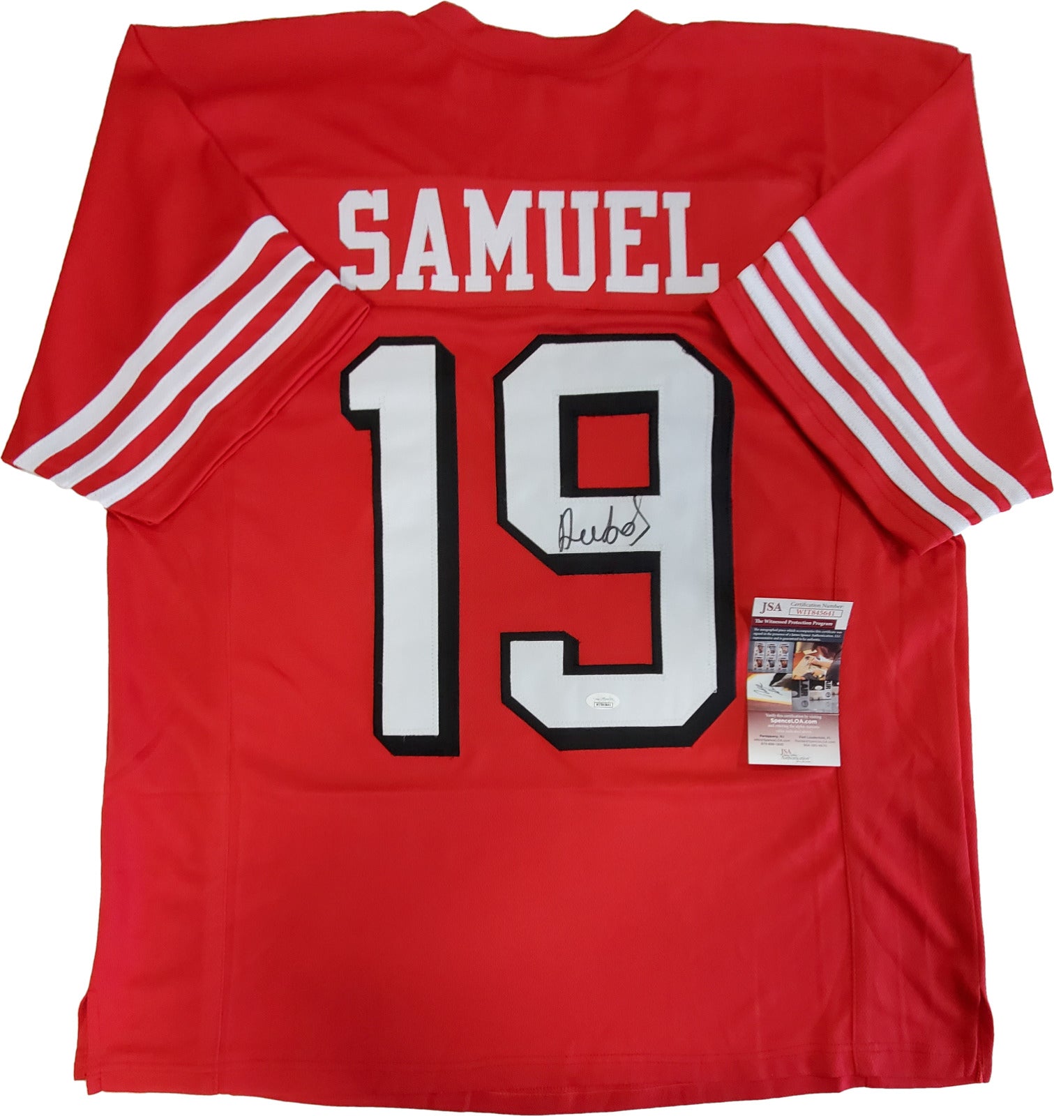 49ers autographed jersey