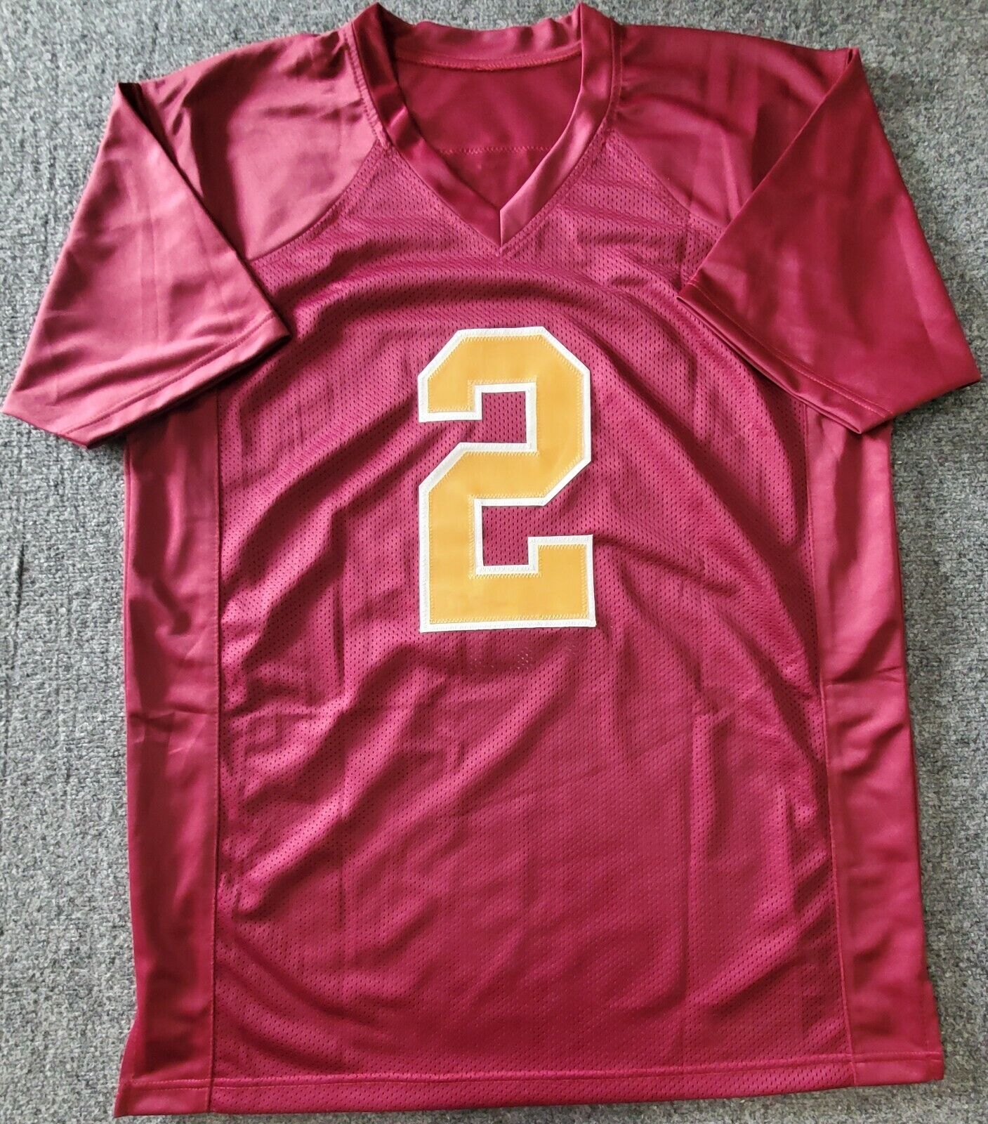 MVP Authentics Washington Football Team Dyami Brown Autographed Signed Jersey Beckett Holo 116.10 sports jersey framing , jersey framing