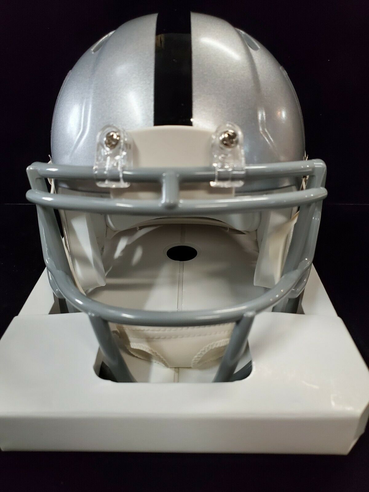 MVP Authentics Las Vegas Raiders Kenyan Drake Autographed Signed Speed Mini Helmet Bas Holo 112.50 sports jersey framing , jersey framing