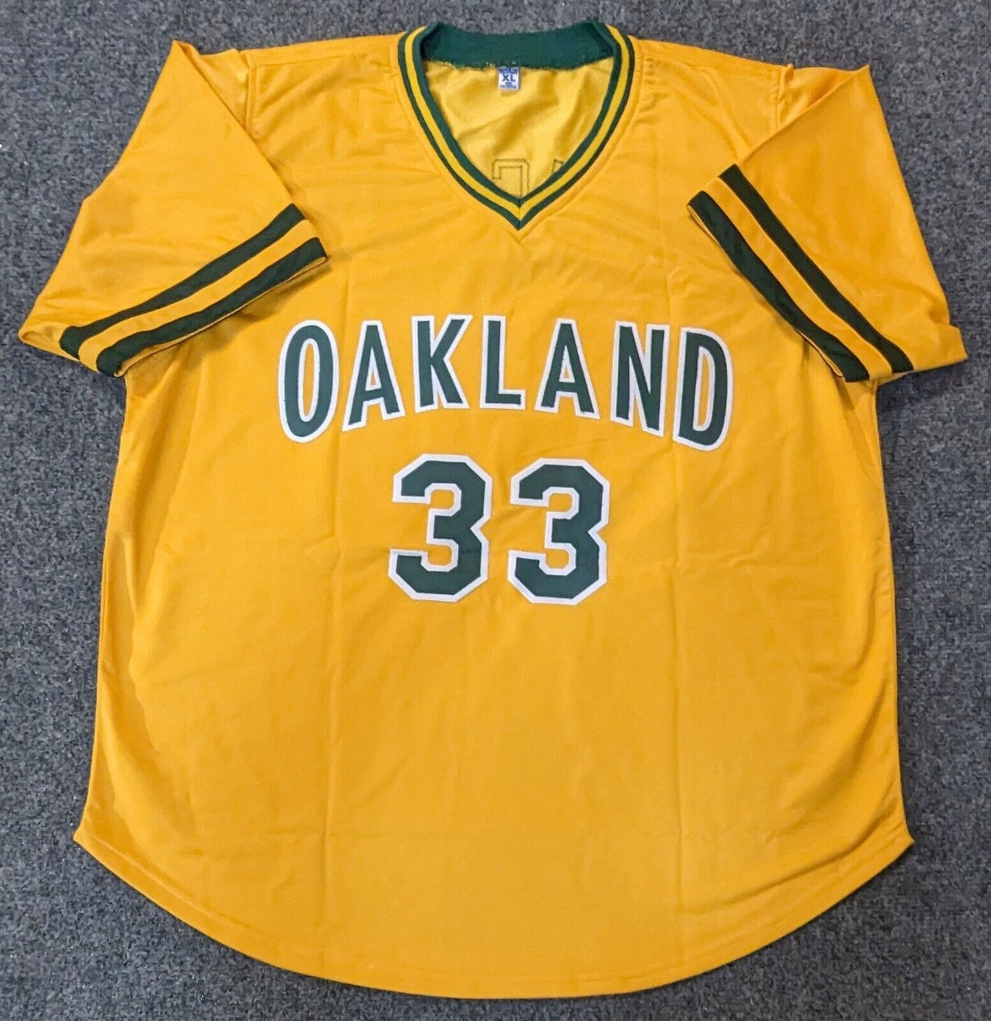 MVP Authentics Oakland A's Jose Canseco Autographed Signed Jersey Beckett Holo 112.50 sports jersey framing , jersey framing