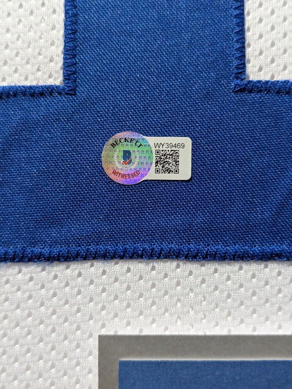 MVP Authentics Framed Dallas Cowboys Demarcus Ware Autographed Signed Jersey Beckett Holo 652.50 sports jersey framing , jersey framing