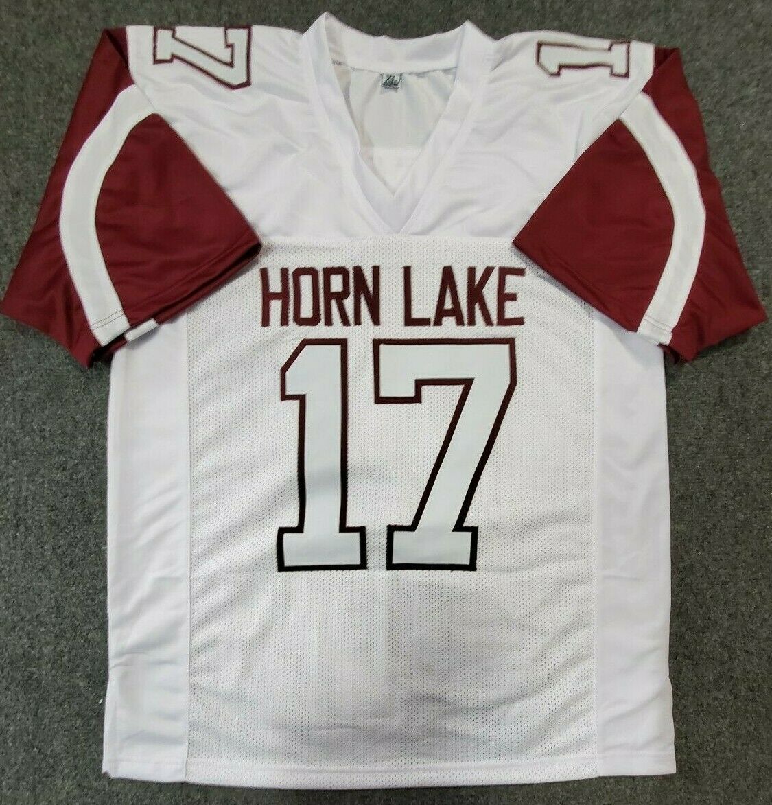 MVP Authentics Horn Lake Eagles Nakobe Dean Autographed Signed Jersey Jsa Coa 130.50 sports jersey framing , jersey framing