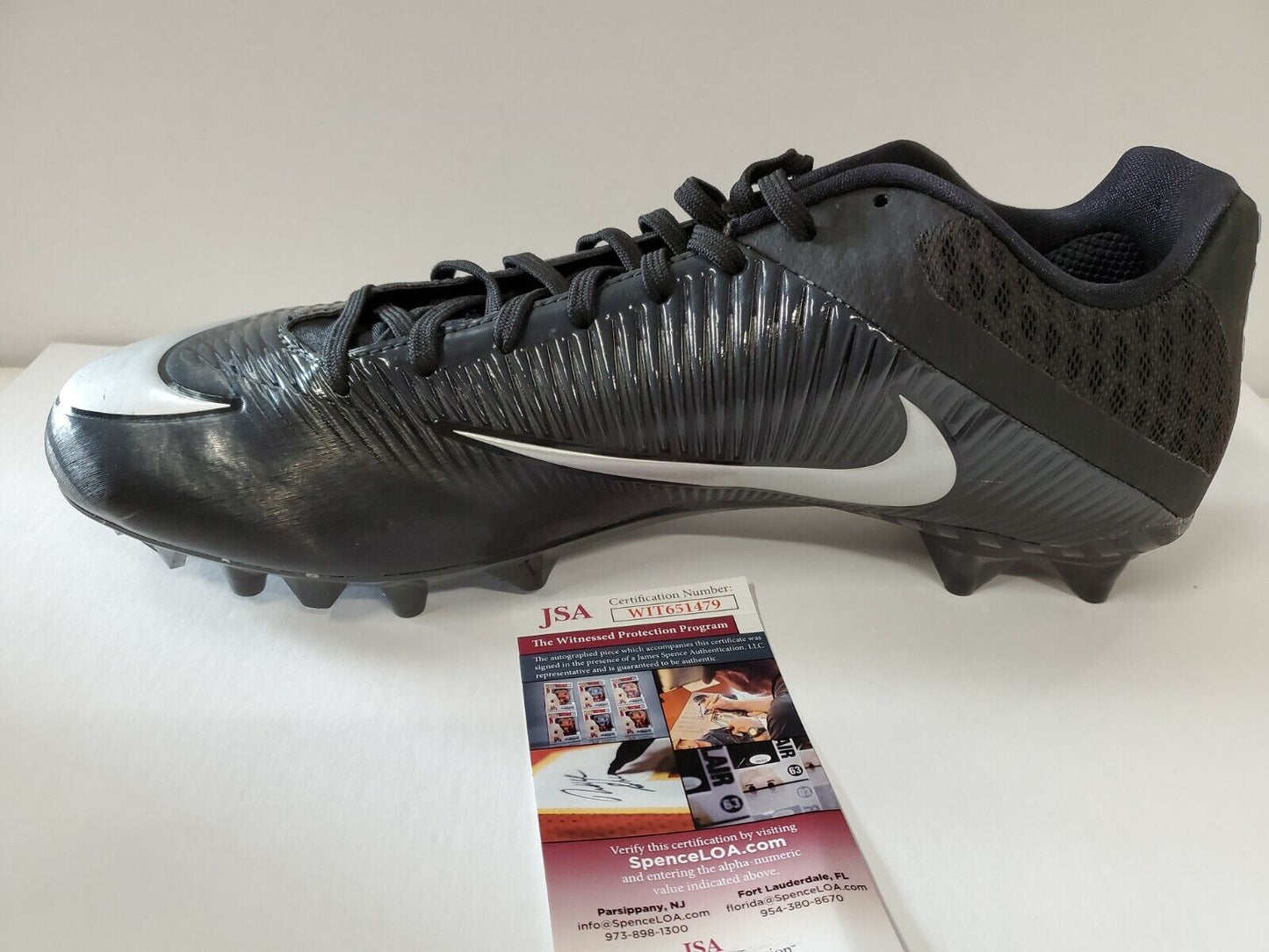 MVP Authentics Bobby Engram Autographed Signed Cleat Jsa Coa 107.10 sports jersey framing , jersey framing