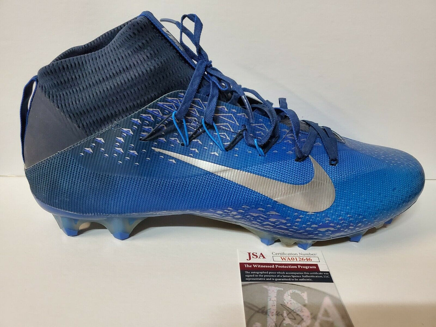 MVP Authentics Indianapolis Colts Isaiah Rodgers Autographed Signed Cleat Jsa Coa 90 sports jersey framing , jersey framing