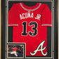 MVP Authentics - Framing Custom Framing - 1 photo vertical layout with floating logo 185 sports jersey framing , jersey framing