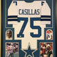 Framed Tony Casillas Autographed Signed Dallas Cowboys Jersey Jsa Coa